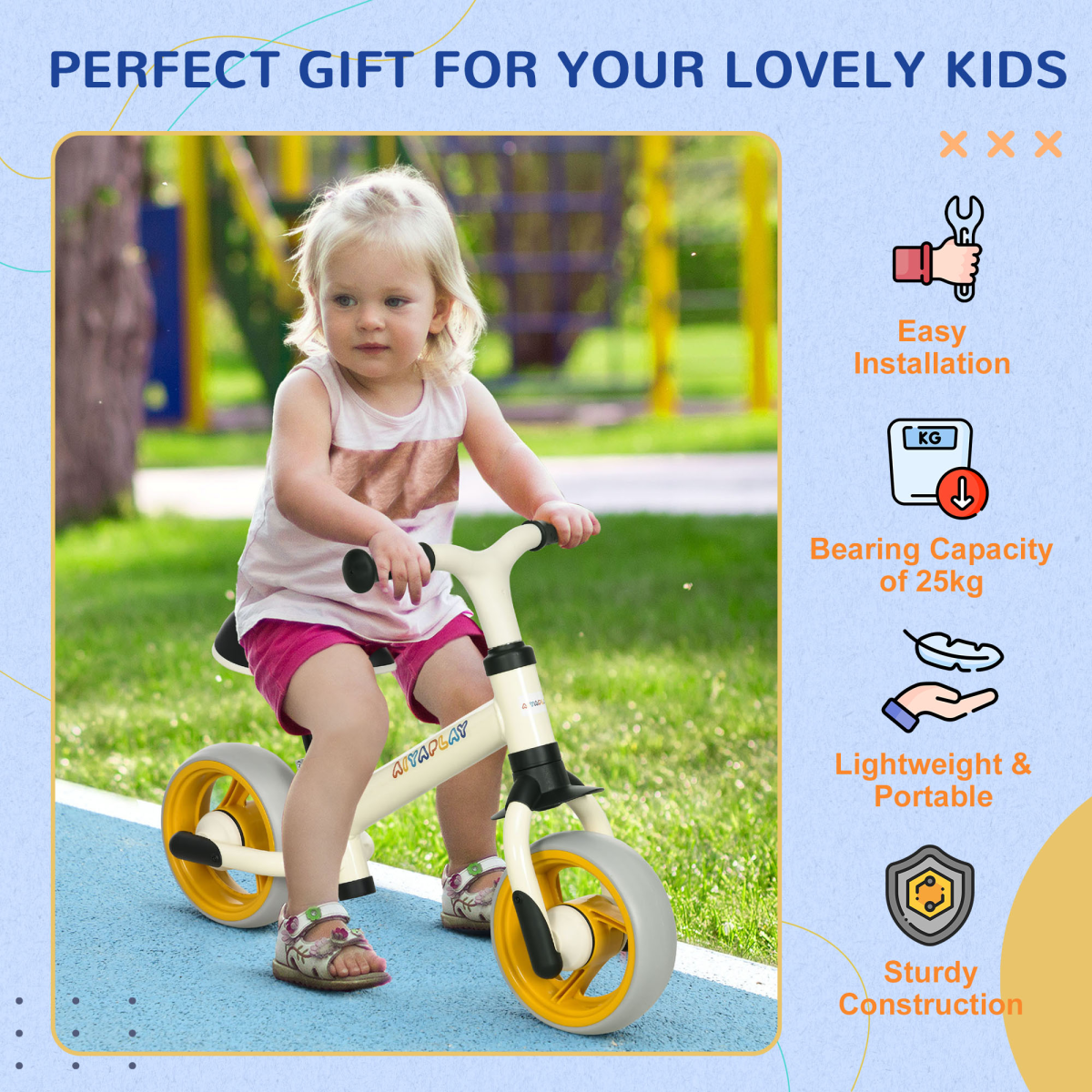 cortex-london-york-orange-baby-balance-bike-adjustable-seat-puncture-free-eva-wheels