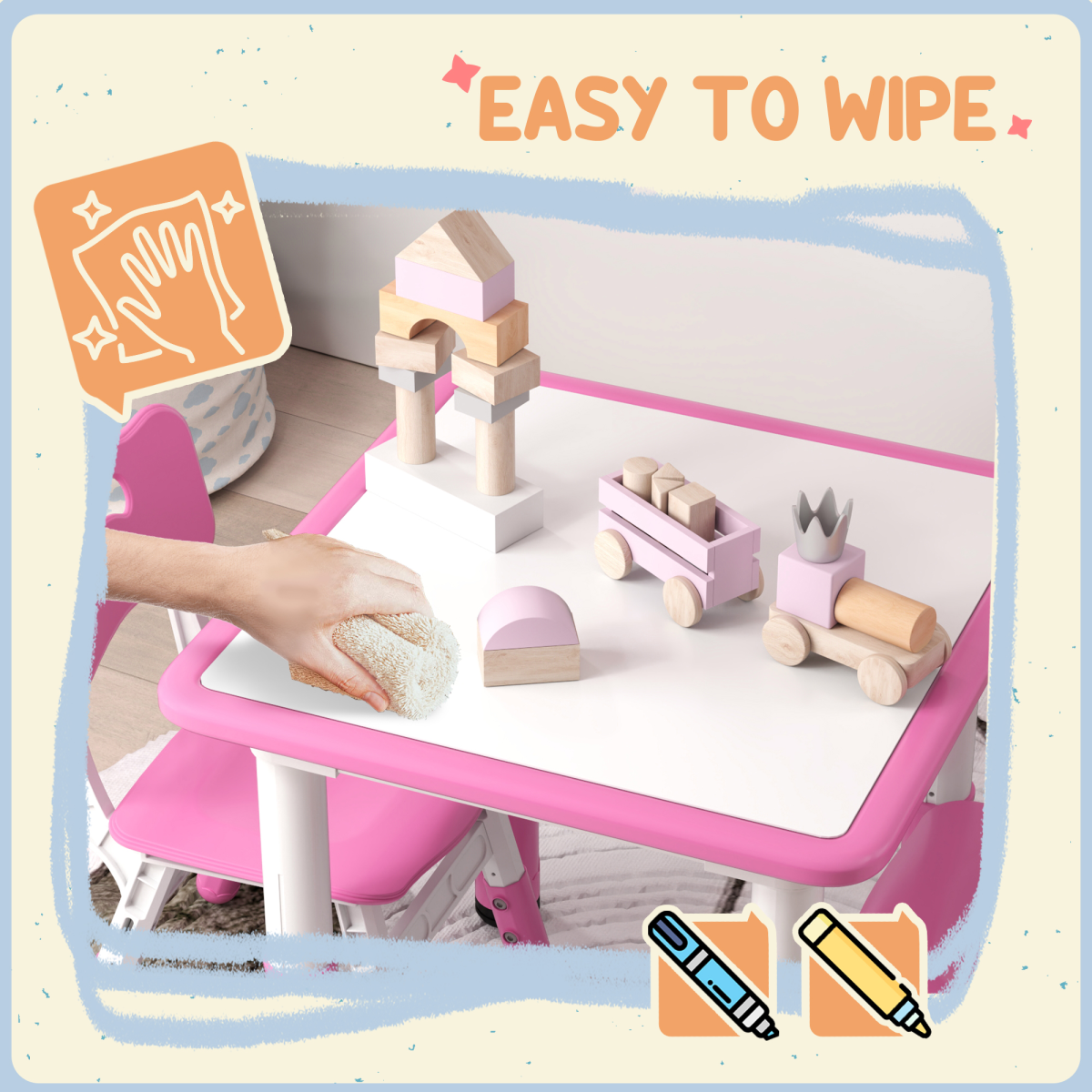 cortex-london-windsor-adjustable-kids-table-and-chair-set-pink