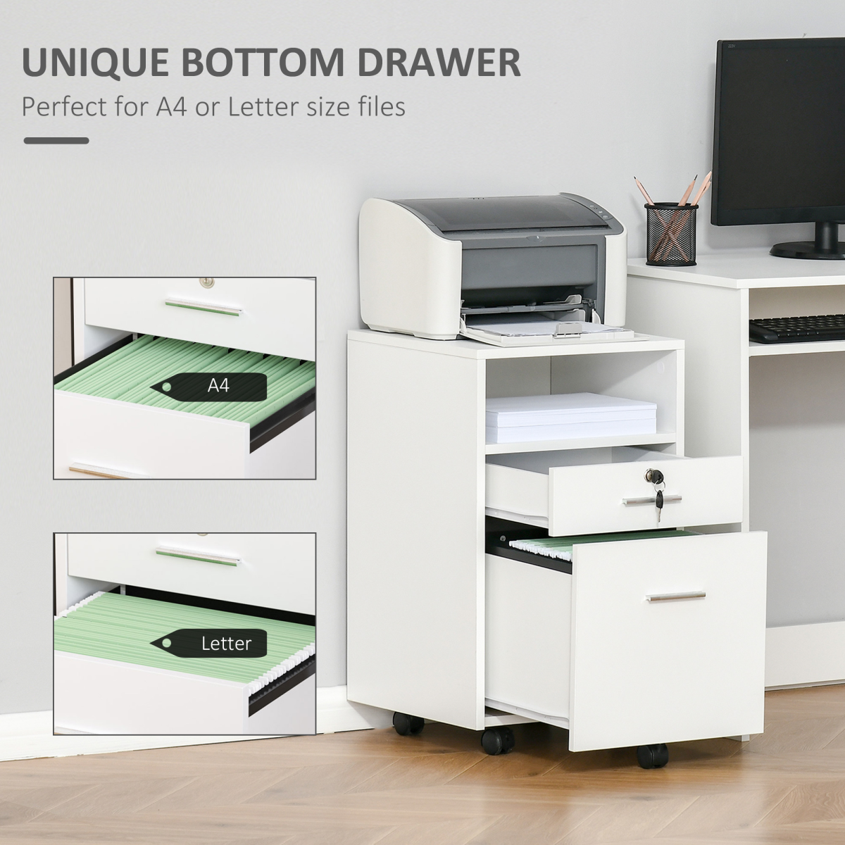 cortex-london-york-mobile-filing-cabinet-lockable-white-five-wheels