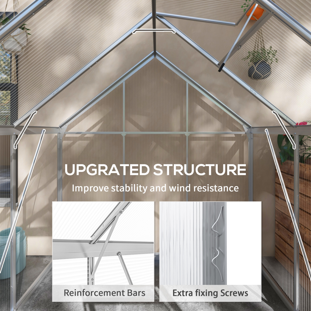 cortex-london-windsor-6-x-6ft-walk-in-polycarbonate-greenhouse-silver