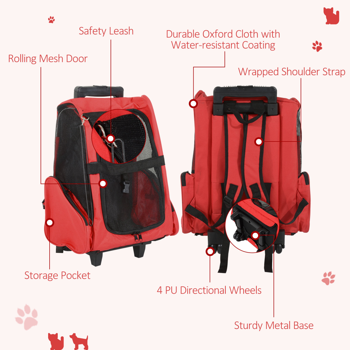 cortex-london-york-pet-travel-backpack-trolley-carrier-with-detachable-pu-wheels