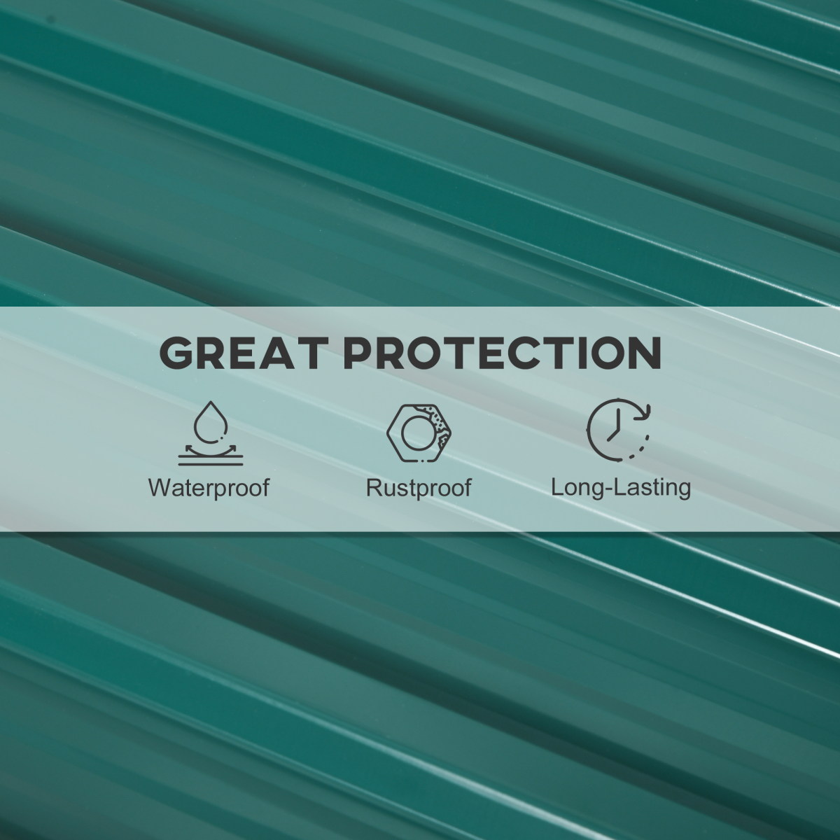 cortex-london-windsor-green-galvanised-steel-roofing-sheets-pack-of-12