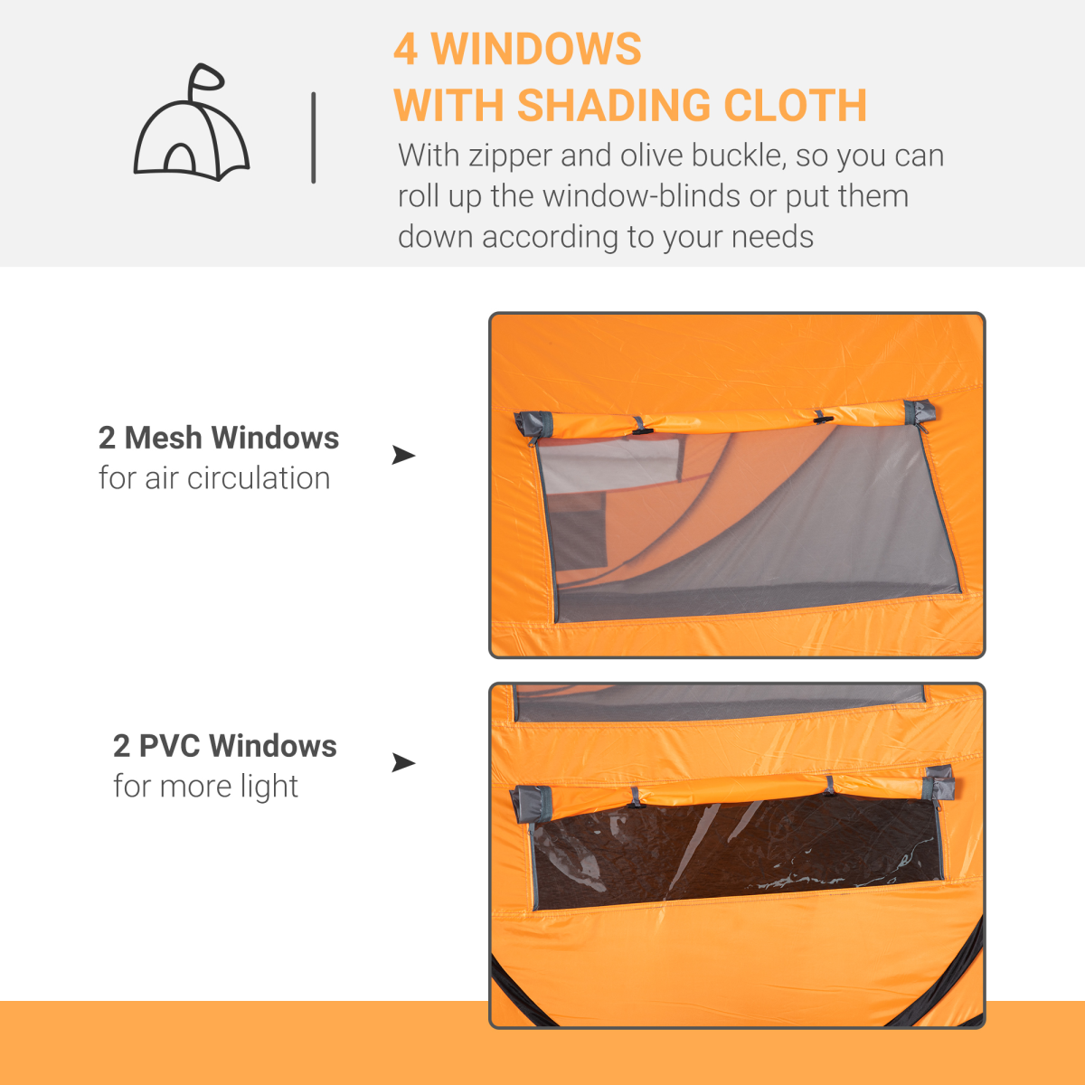 cortex-london-windsor-pop-up-camping-tent-4-5-person-orange-outsuny-windows