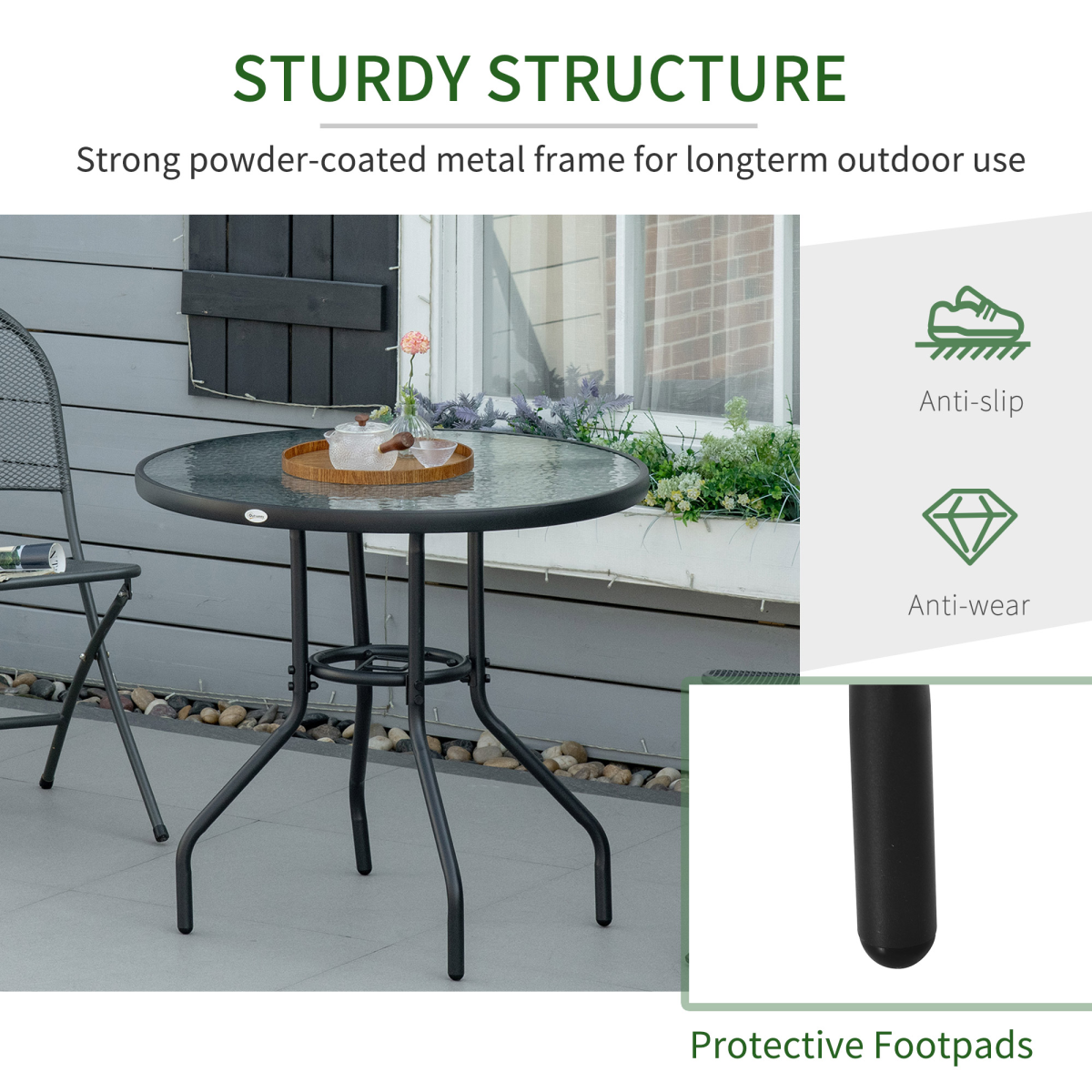 cortex-london-york-outdoor-round-dining-table-tempered-glass-steel-80cm