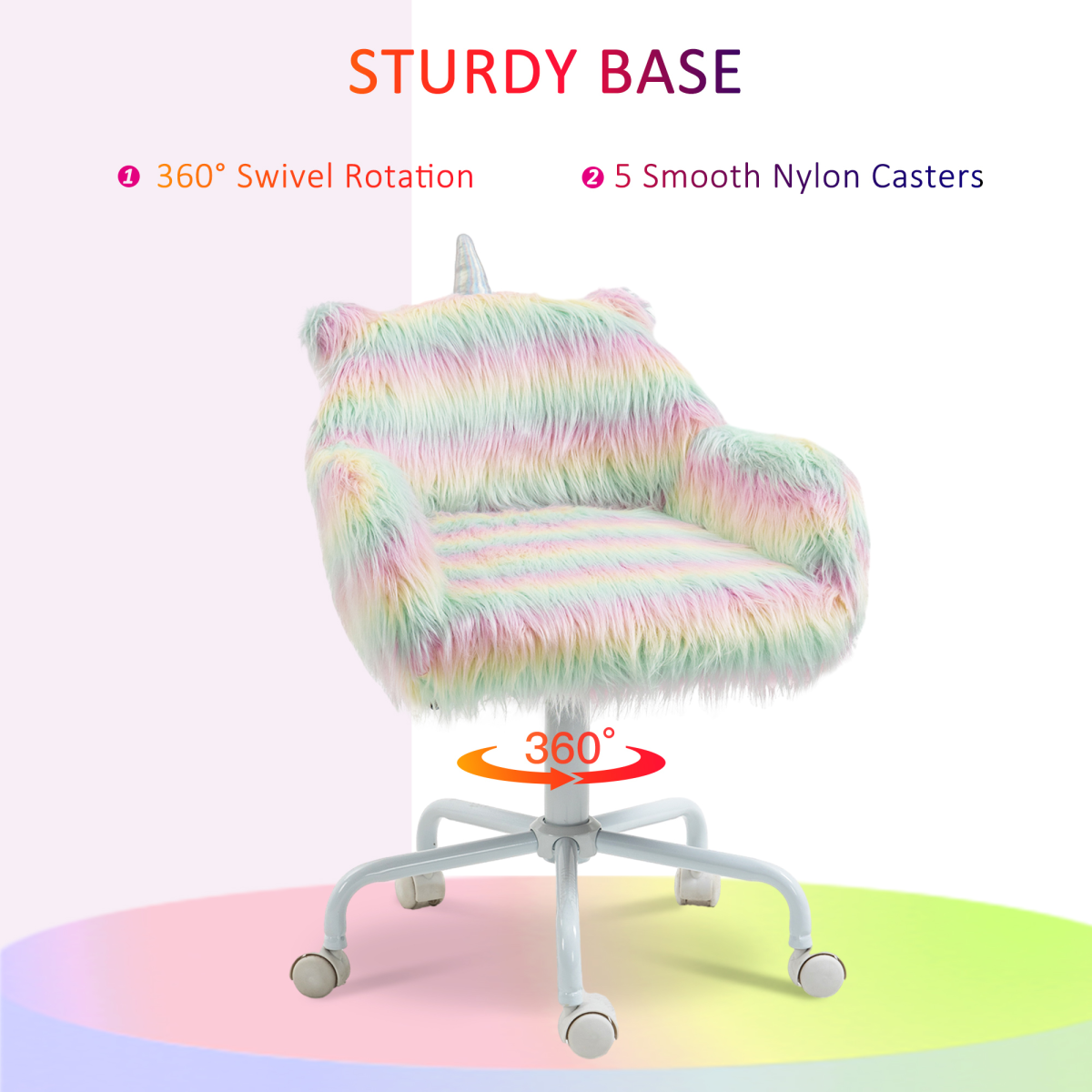 cortex-london-windsor-unicorn-faux-fur-desk-chair-armrests
