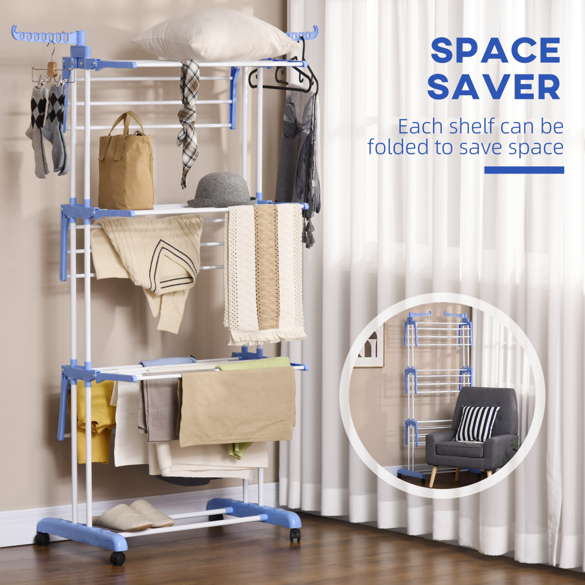 cortex-london-kensington-three-tier-foldable-clothes-drying-rack-blue