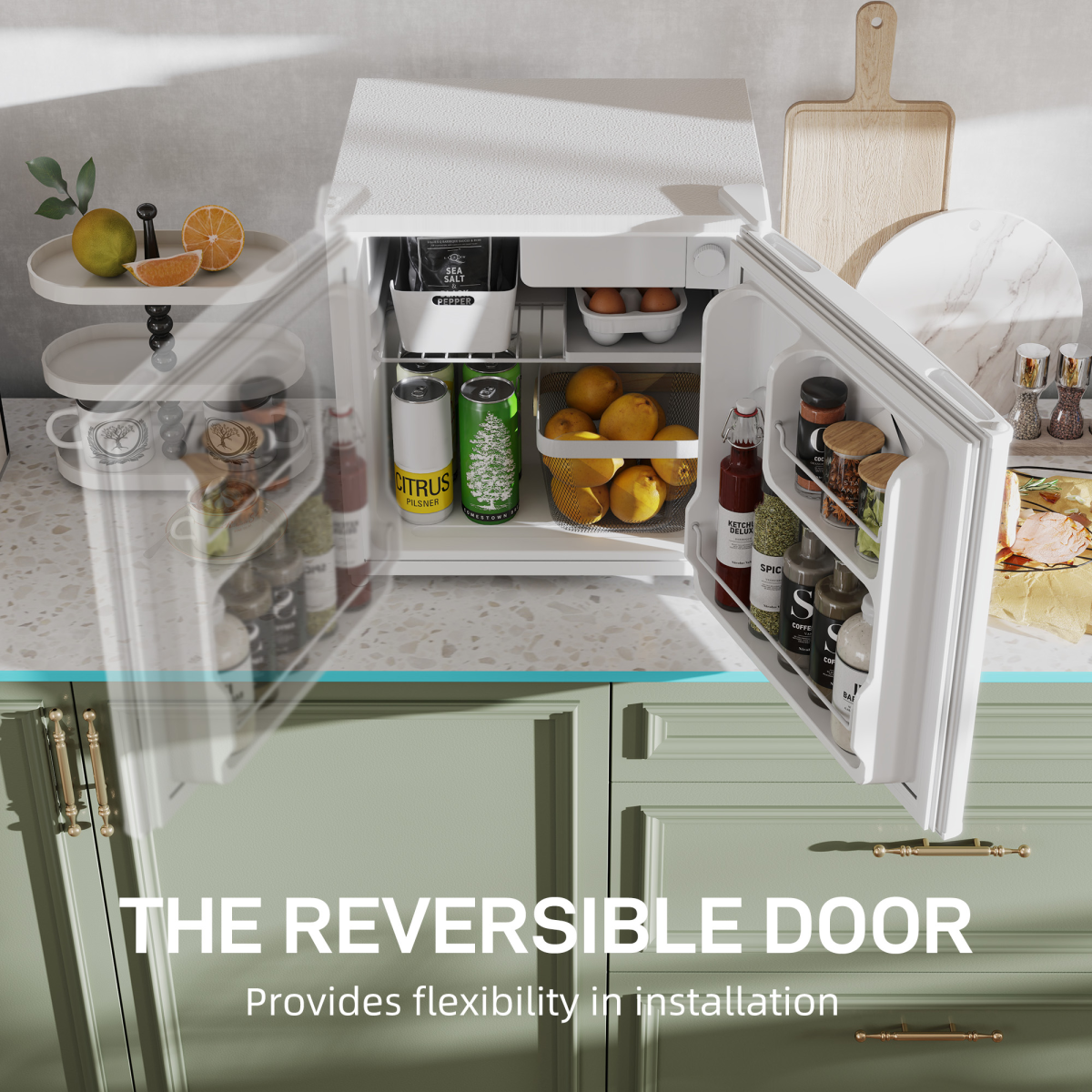 cortex-london-windsor-46l-countertop-fridge-with-chiller-box-cream