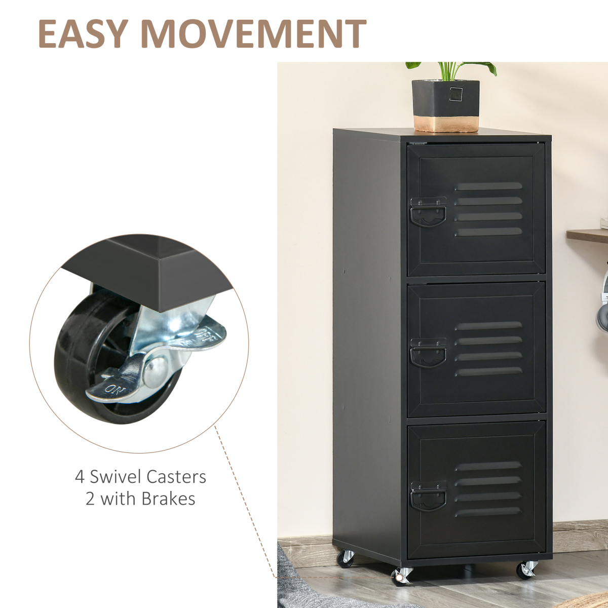 cortex-london-york-three-tier-mobile-file-cabinet-black
