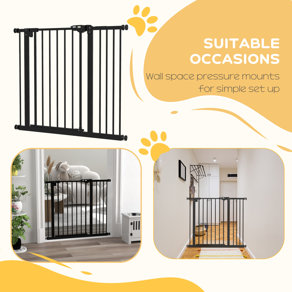 cortex-london-windsor-adjustable-pet-safety-gate-black-metal-plastic