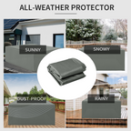 275x205cm Garden Furniture Cover Water UV Resistant Oxford Fabric