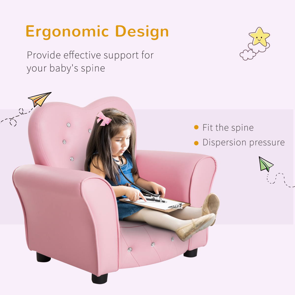 cortex-london-kensington-princess-pink-mini-sofa-toddler-armchair-homcom