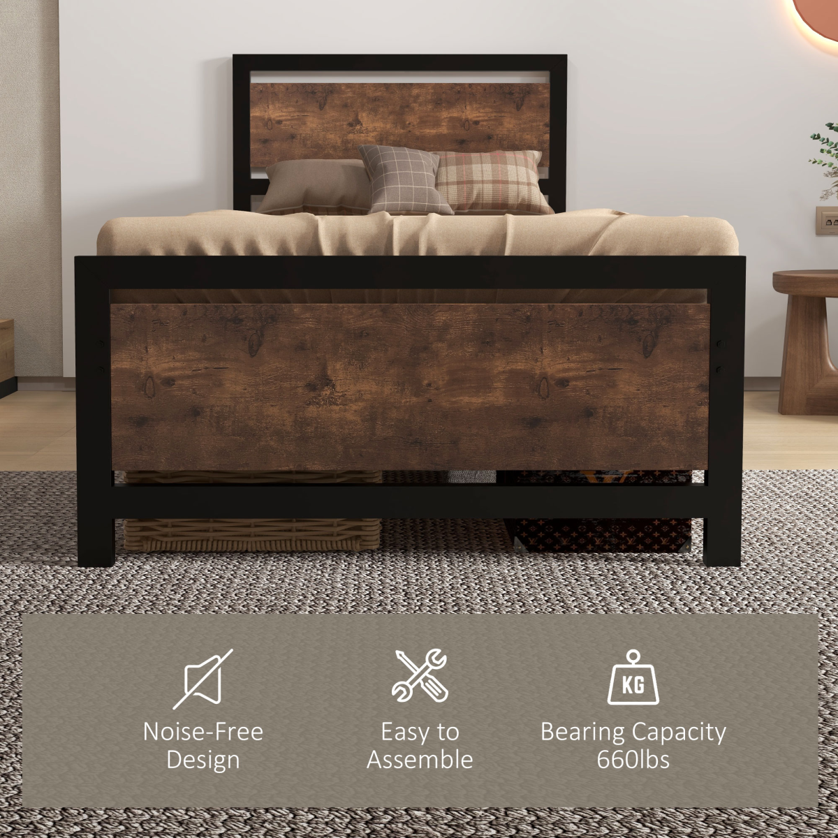 cortex-london-york-single-metal-bed-frame-with-headboard-and-footboard