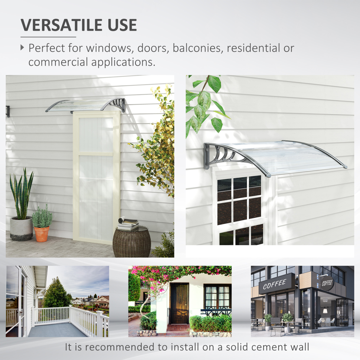 cortex-london-windsor-clear-polycarbonate-door-canopy-awning