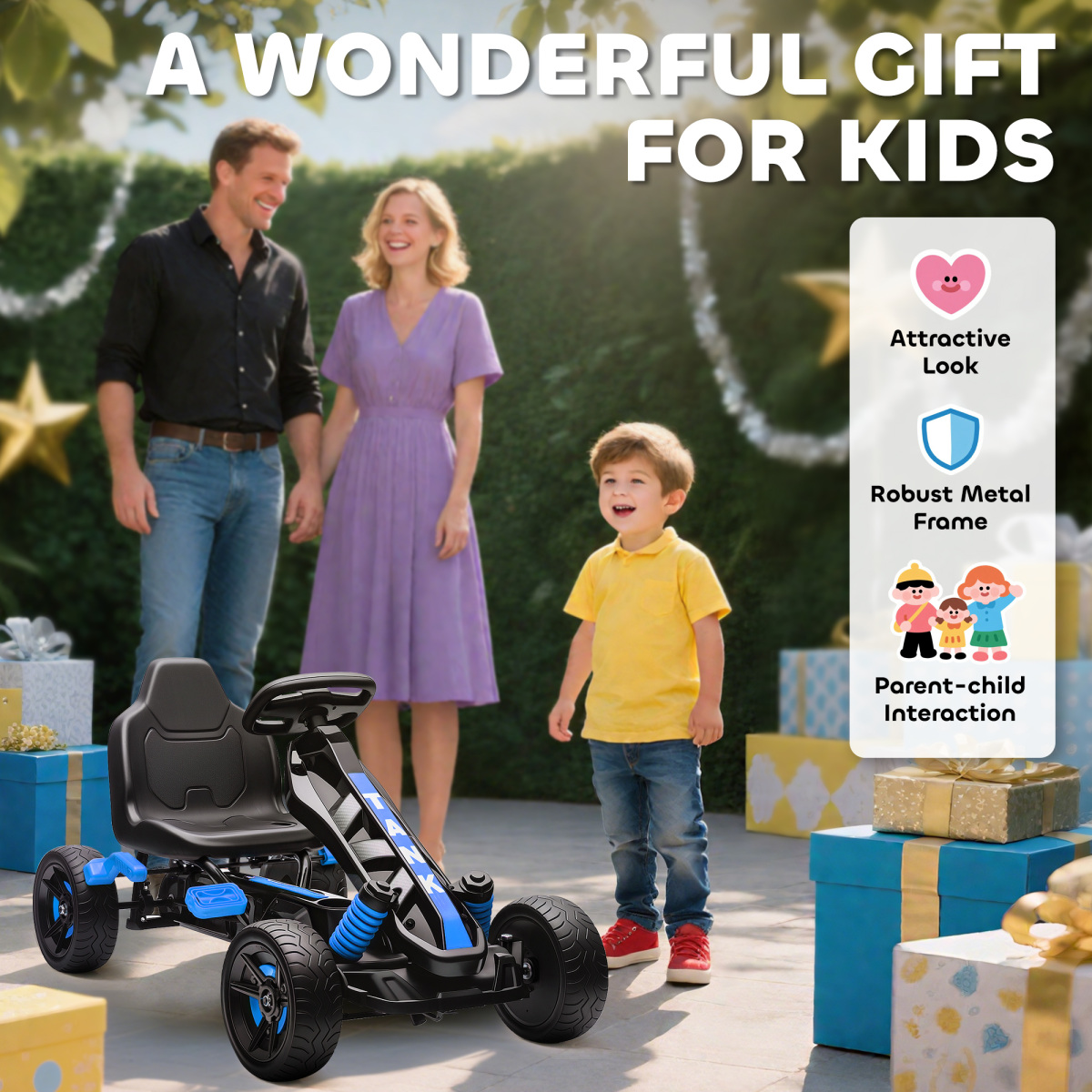 cortex-london-windsor-blue-childrens-pedal-go-kart