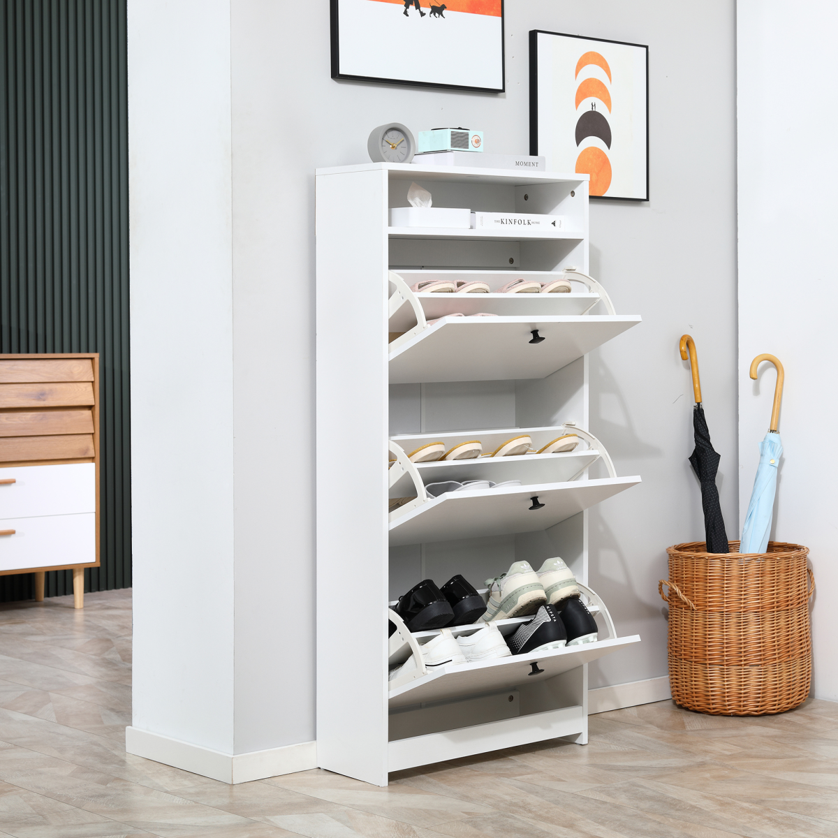 cortex-london-york-shoe-storage-cabinet-white-3-drawers-up-to-18-pairs