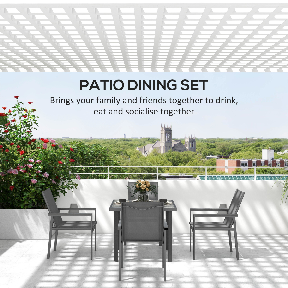cortex-london-york-grey-5-piece-garden-dining-set-table-4-chairs