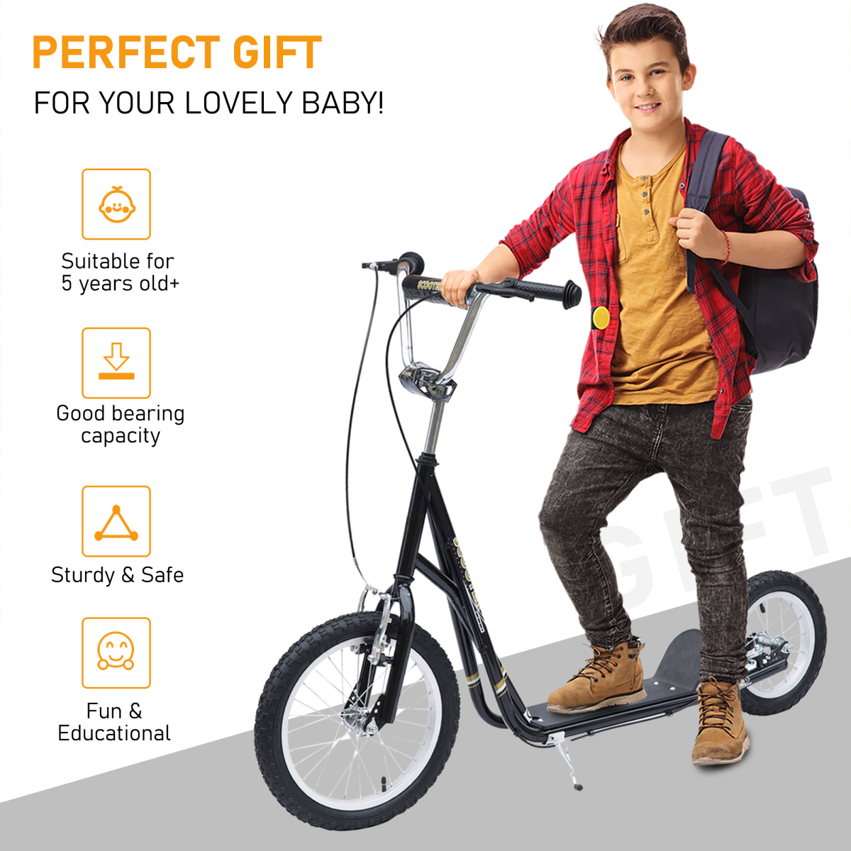 cortex-london-windsor-adjustable-teen-scooter-dual-brakes-rubber-wheels-kickstand