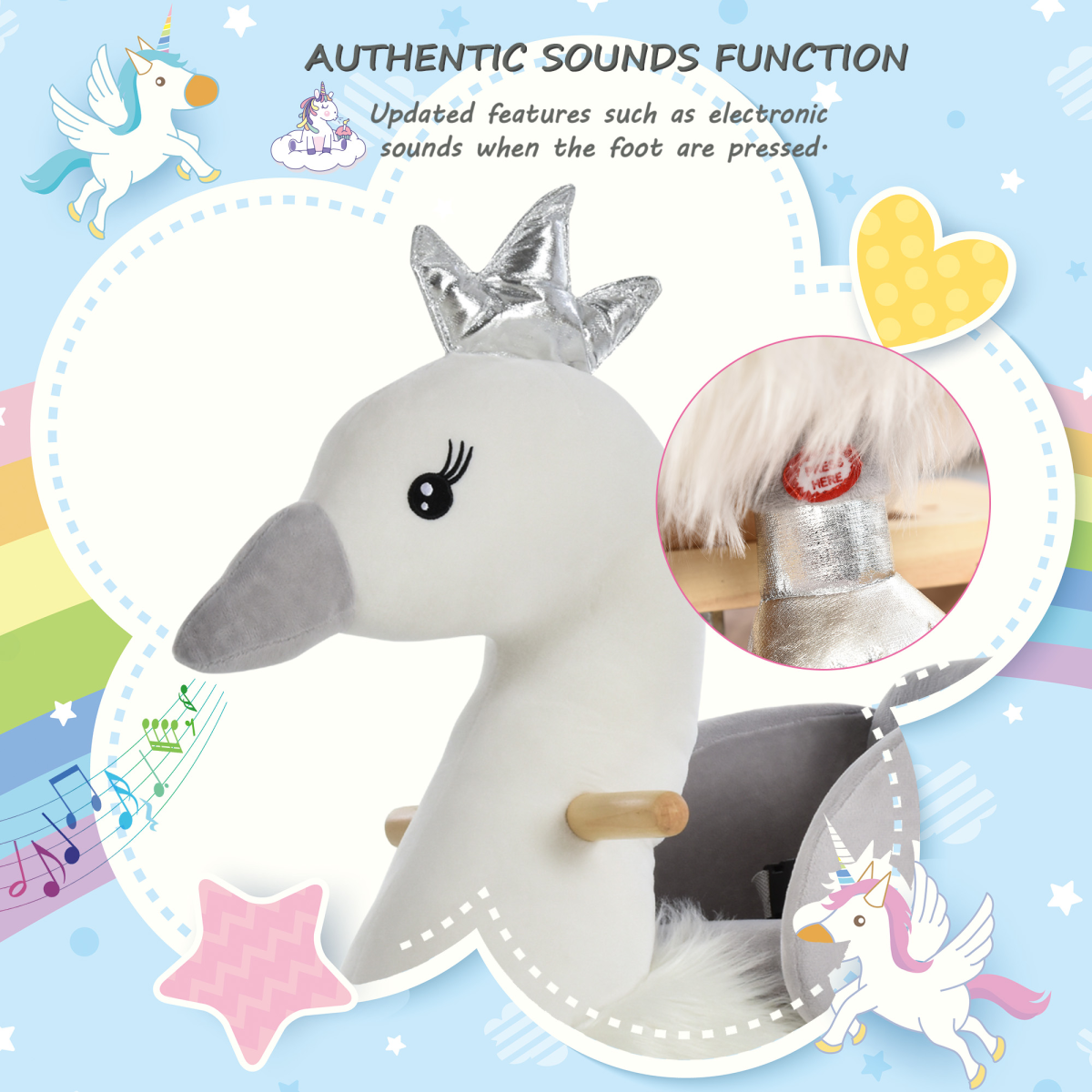 cortex-london-windsor-plush-swan-rocking-ride-on-with-sound