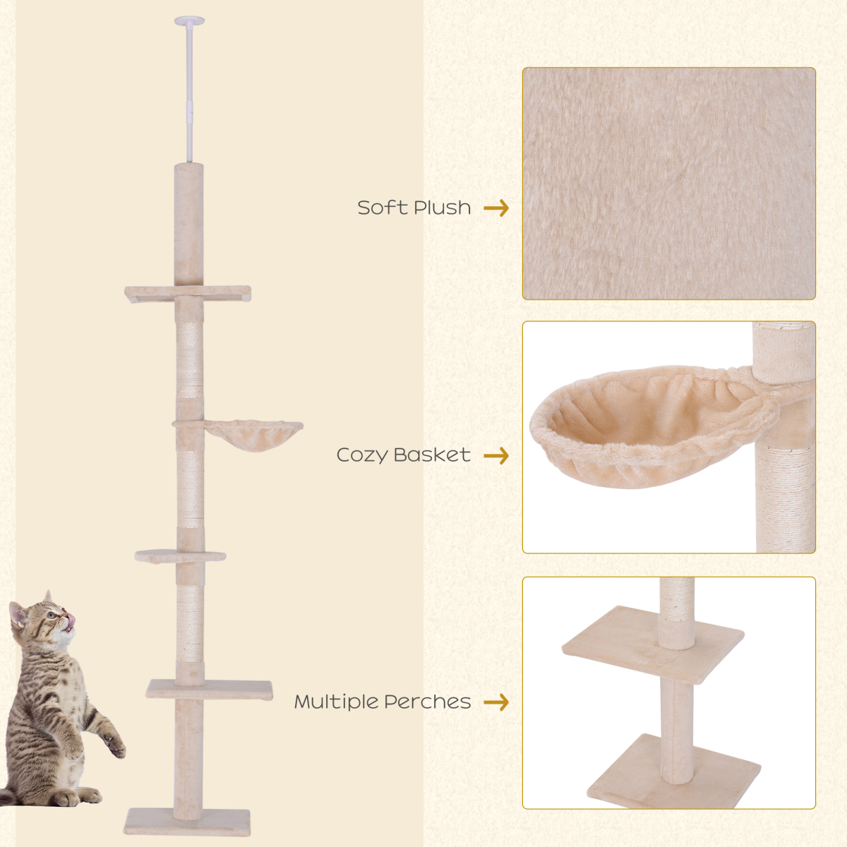 cortex-london-windsor-five-tier-floor-to-ceiling-cat-tree-scratching-post
