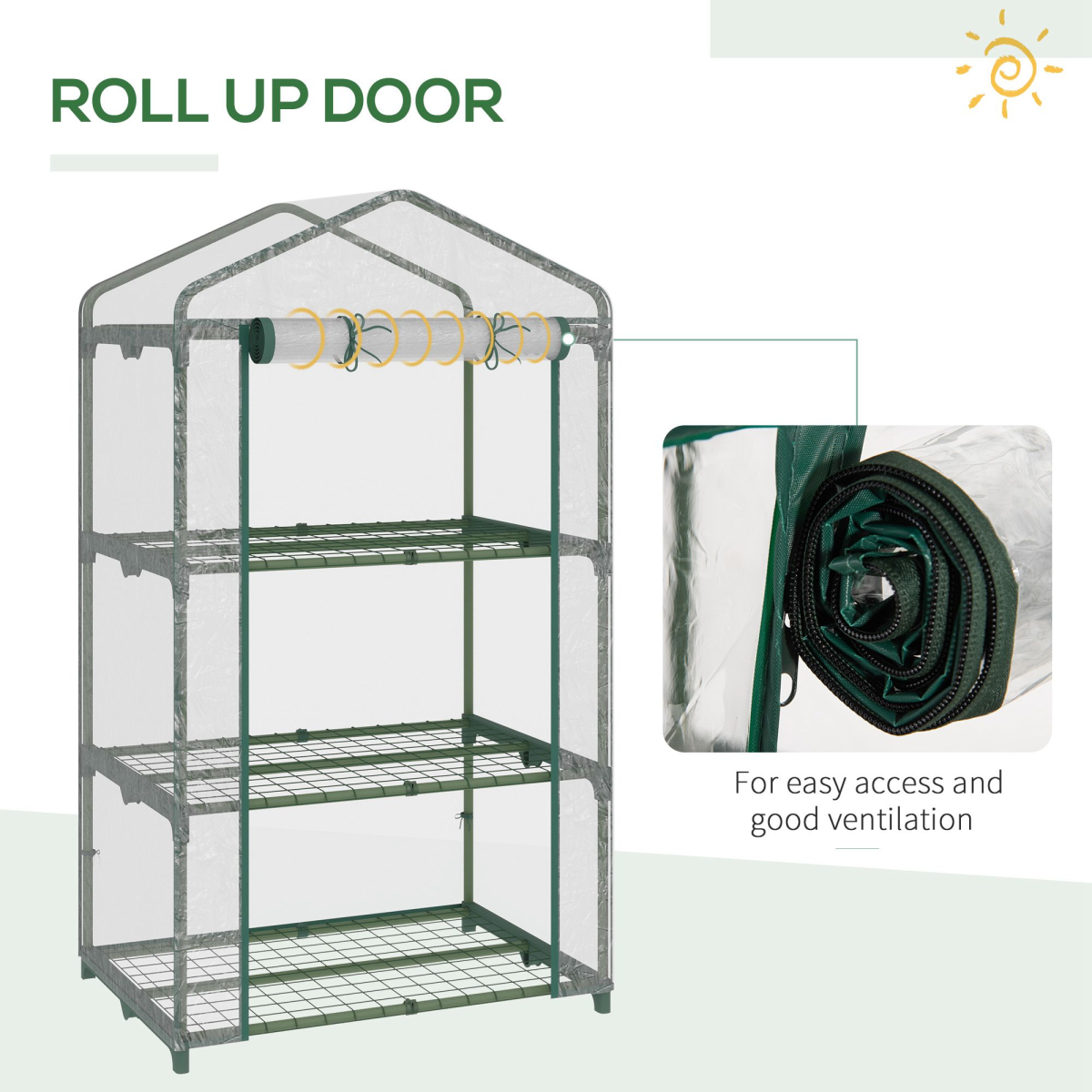 cortex-london-york-three-tier-mini-greenhouse-wire-shelves-clear-69x49x125cm