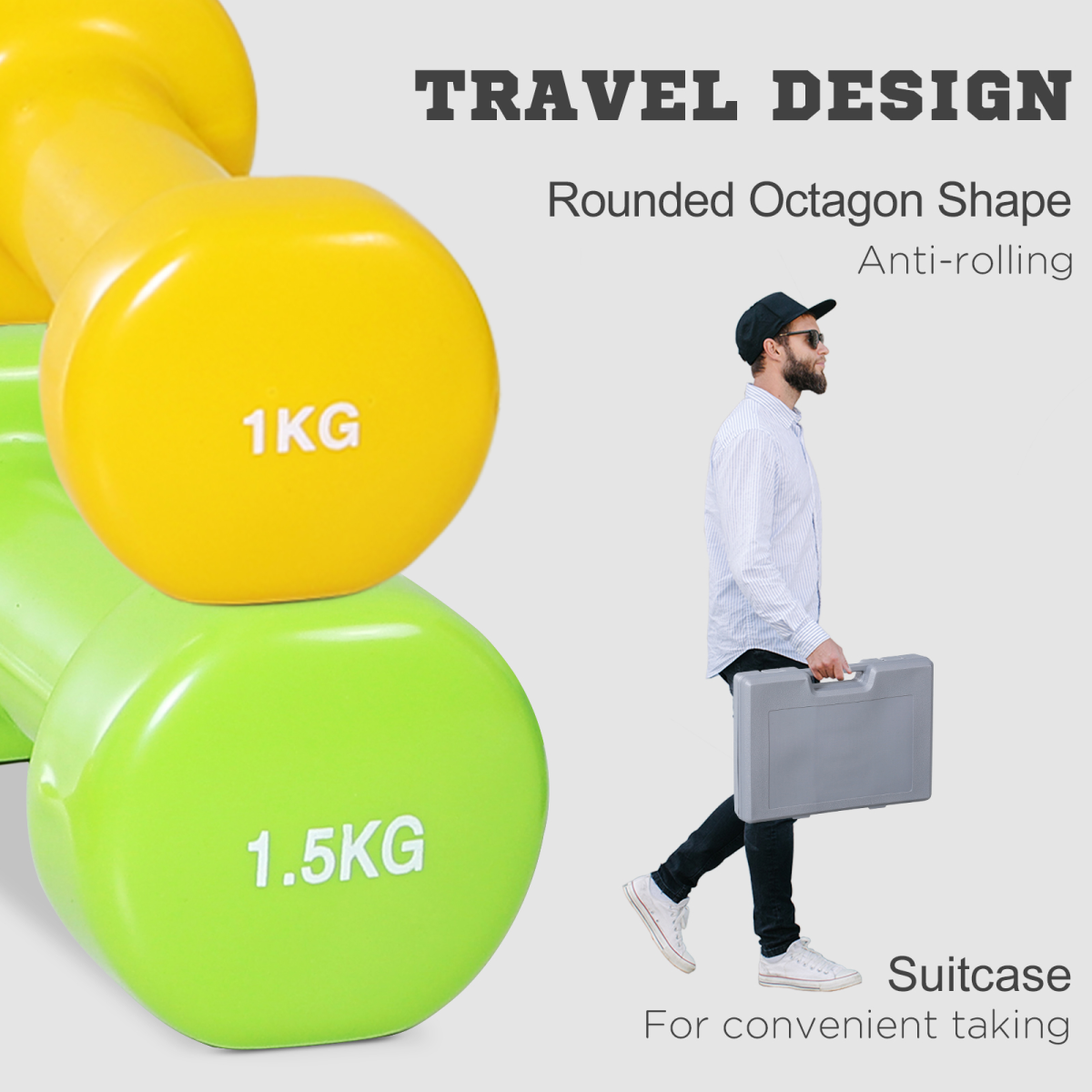 cortex-london-windsor-colourful-dumbbell-weights-set-10kg-with-case