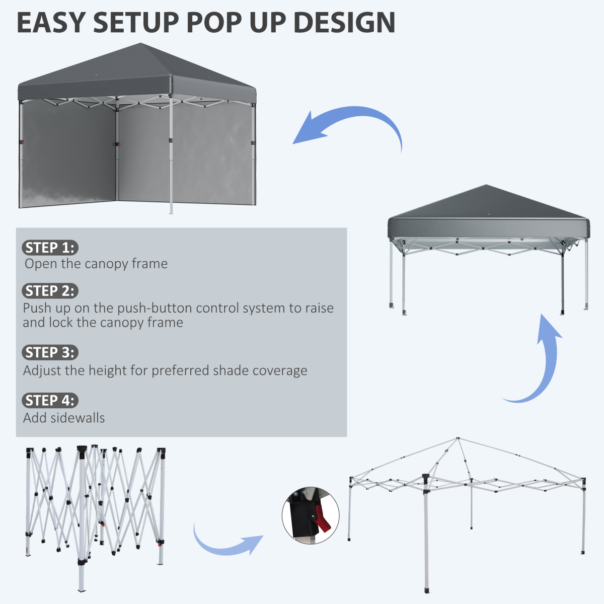 cortex-london-windsor-3-x-3-m-dark-grey-pop-up-gazebo-two-sidewalls