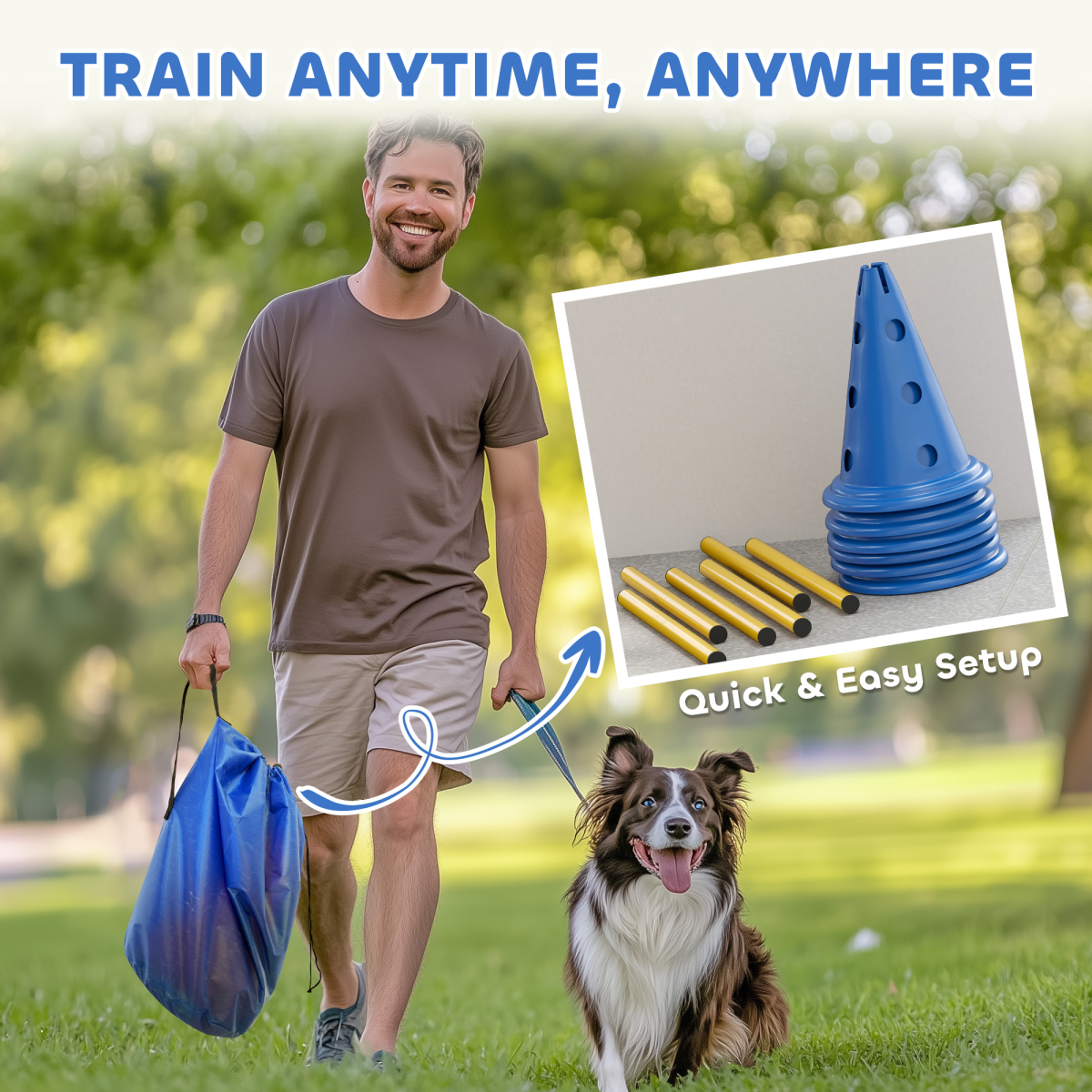 cortex-london-windsor-dog-agility-training-set-six-cones-blue-yellow