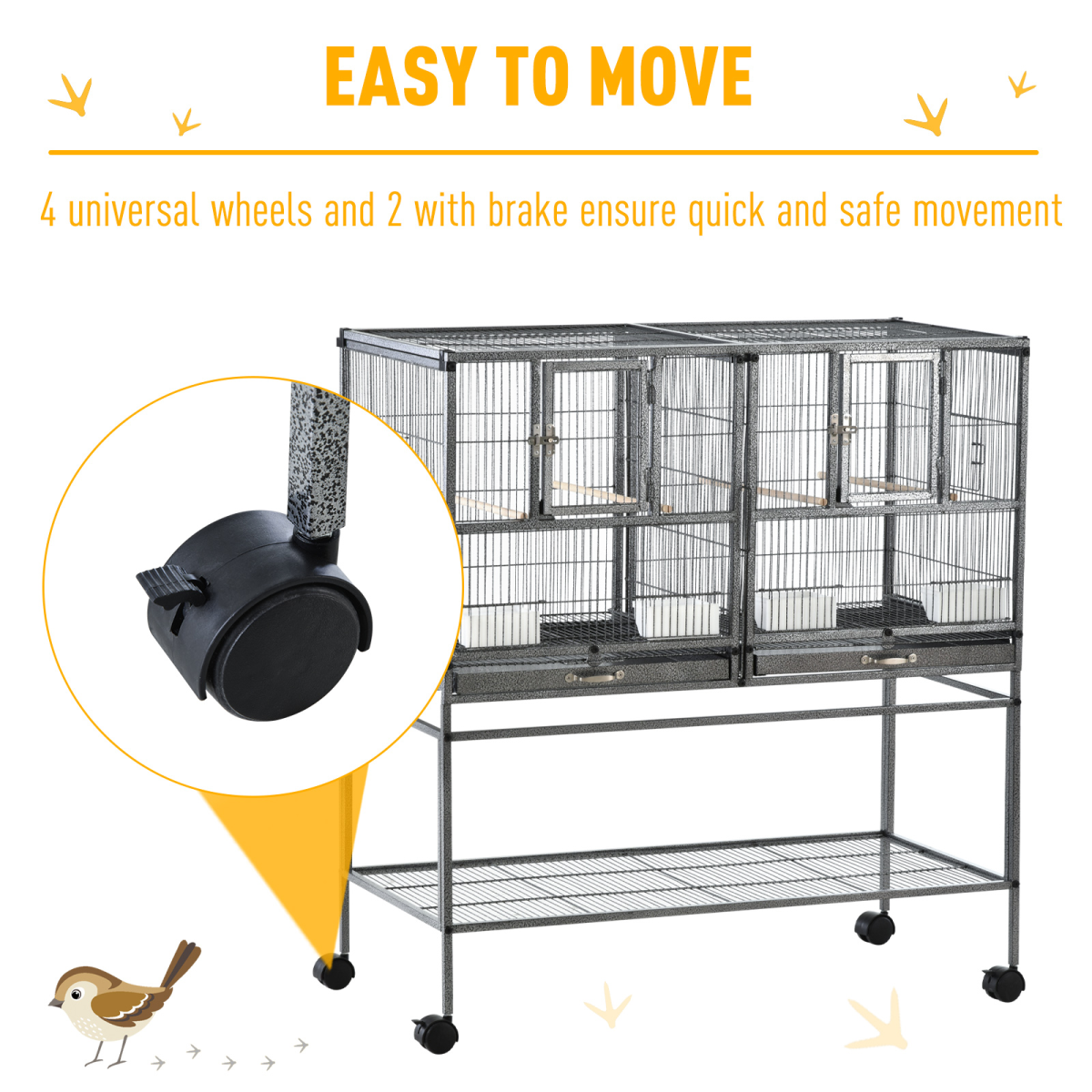 cortex-london-york-large-bird-cage-food-water-bowls-rolling-stand
