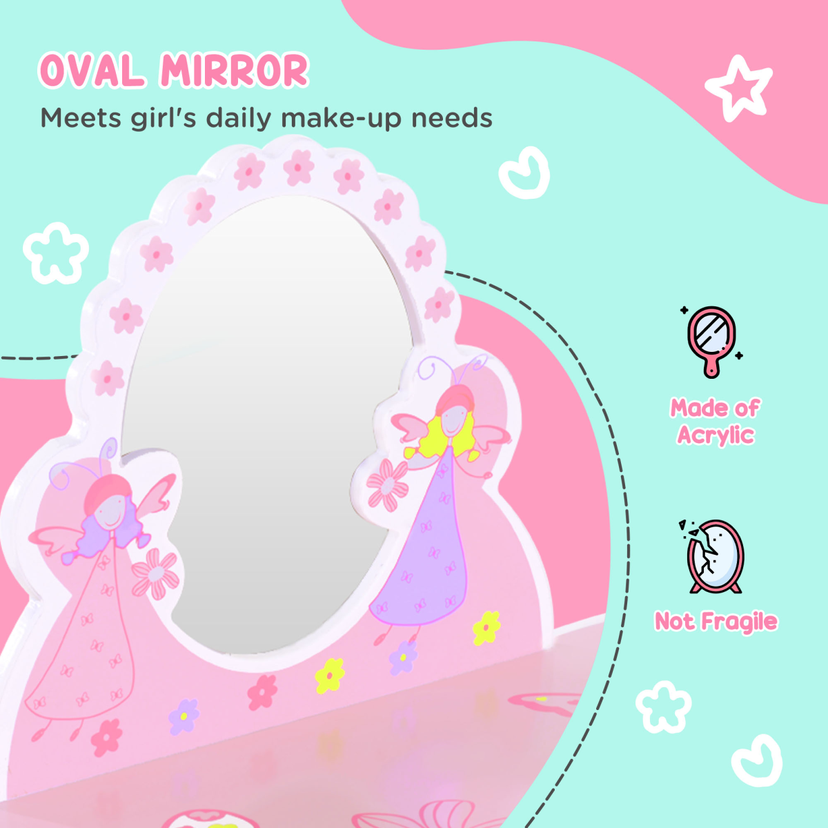 cortex-london-windsor-girls-pink-dressing-table-make-up-play-set-with-chair-and-mirror