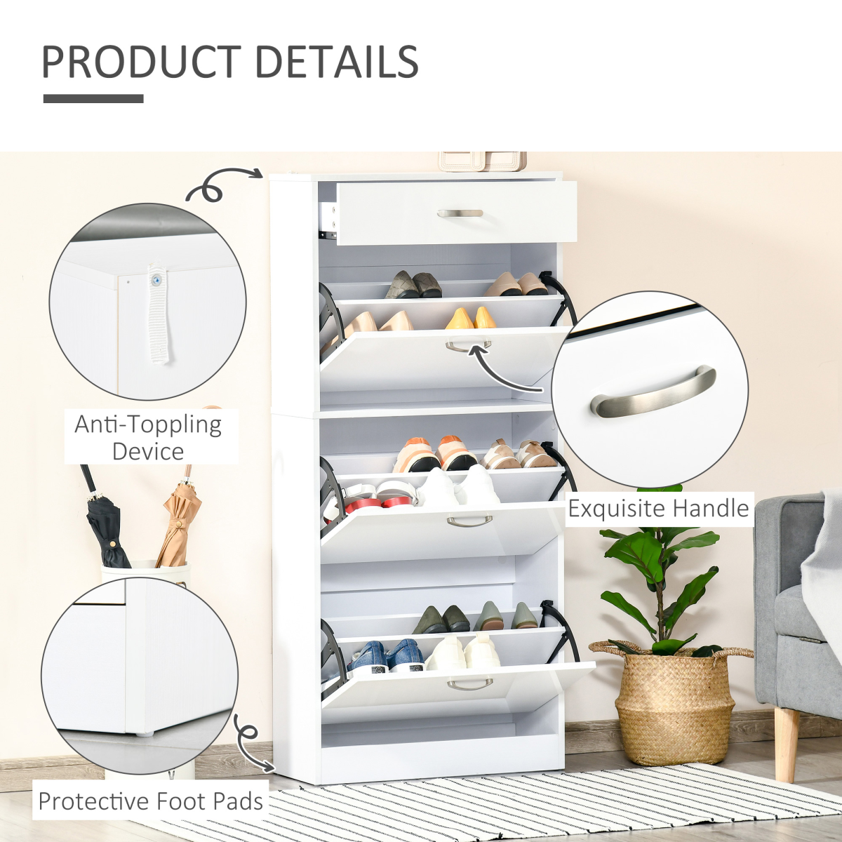 cortex-london-windsor-white-shoe-cabinet-four-drawers-storage-for-18-pairs