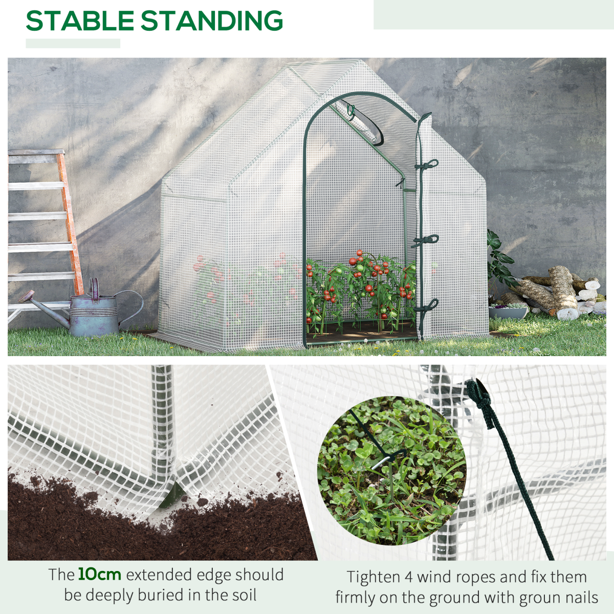 cortex-london-york-walk-in-greenhouse-vegetable-plant-window-roll-up-white-180-x-100-x-165cm