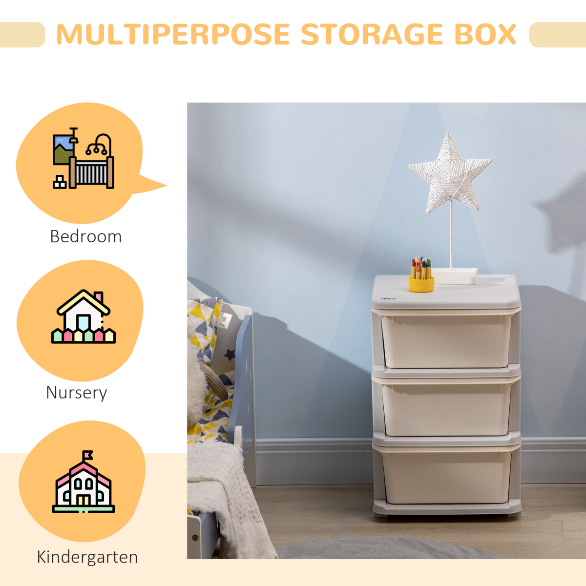 cortex-london-windsor-kids-three-drawer-plastic-storage-chest