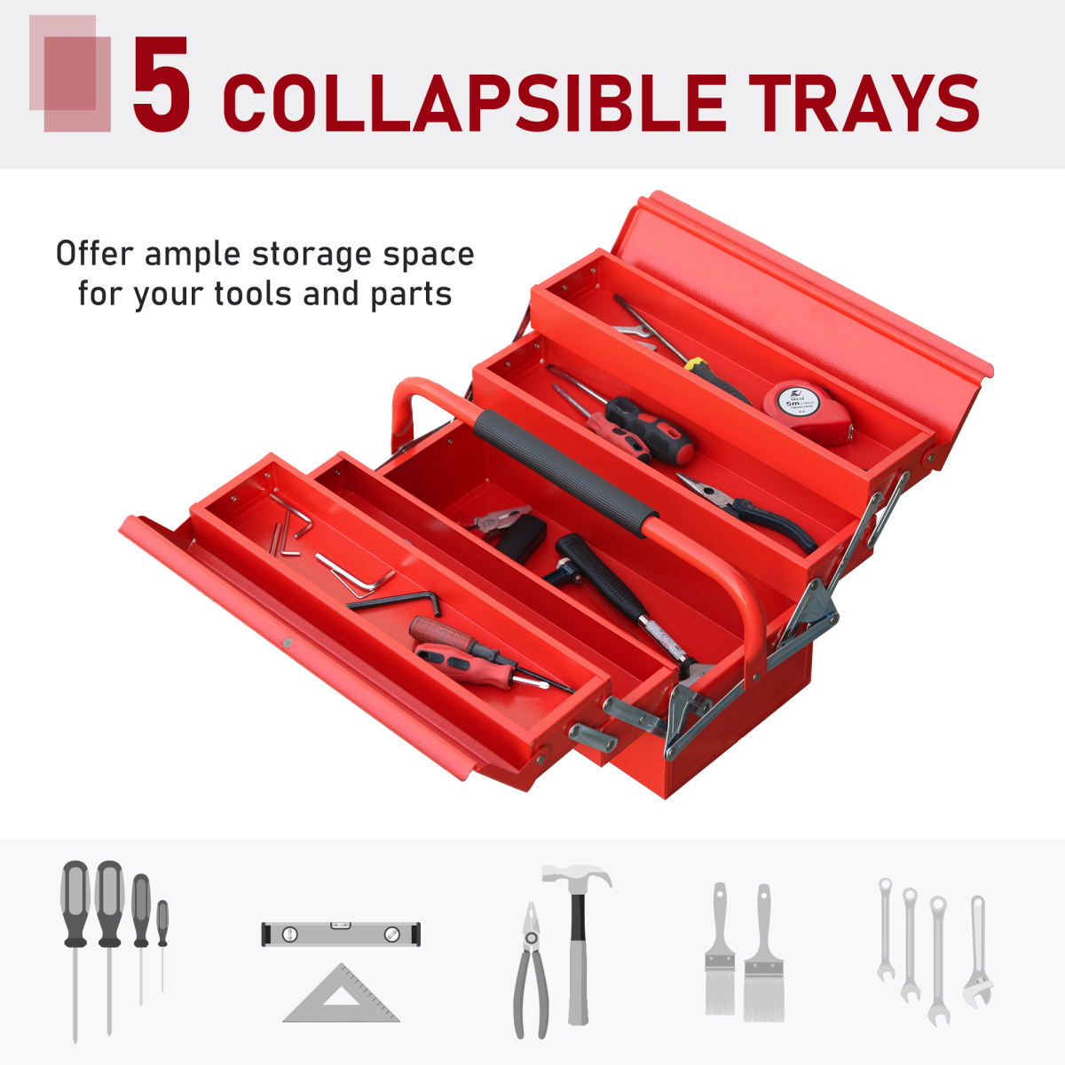 cortex-london-york-red-steel-five-tray-tool-box