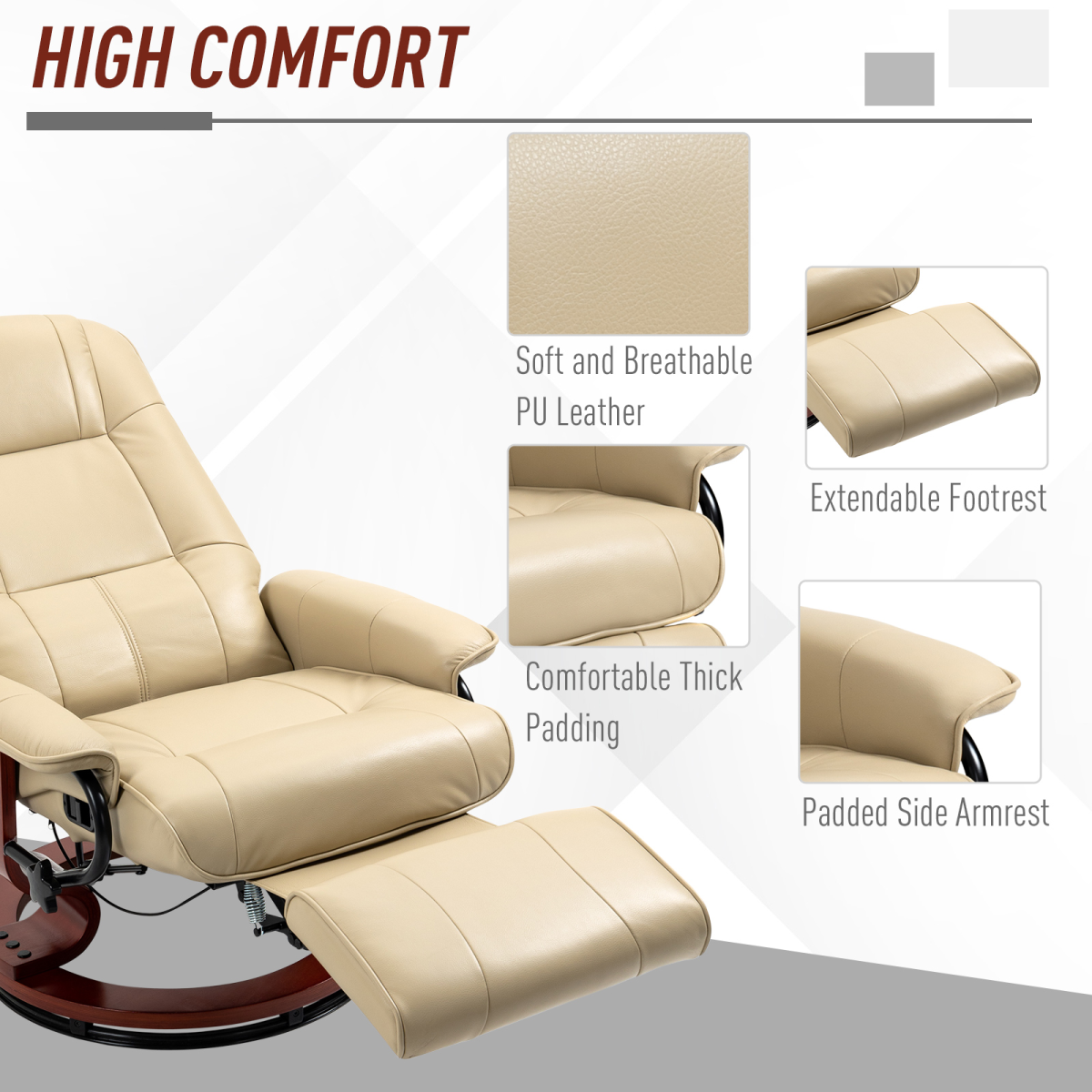cortex-london-windsor-cream-pu-leather-reclining-office-chair