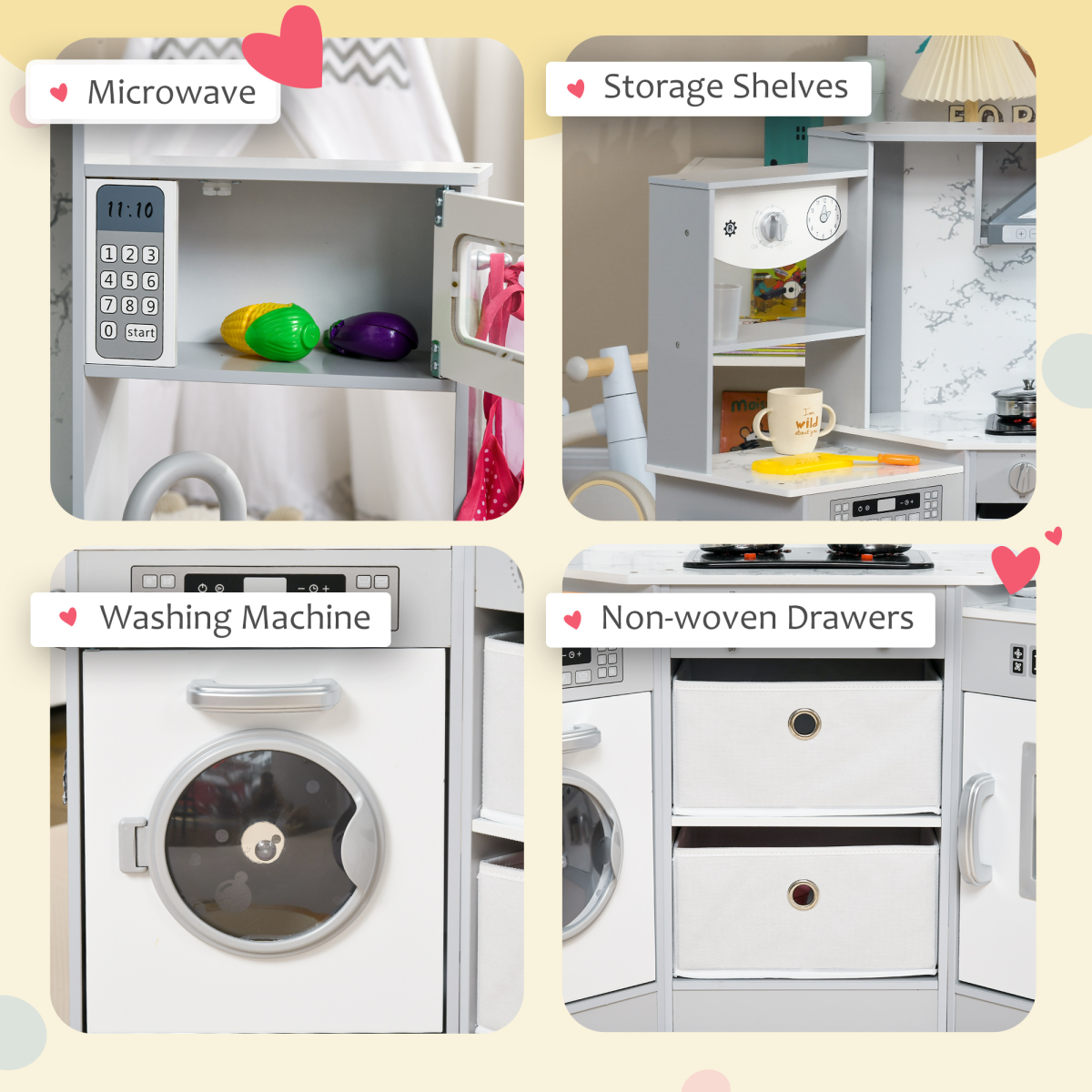 cortex-london-windsor-grey-toy-kitchen-playset-running-water-apron-chef-hat