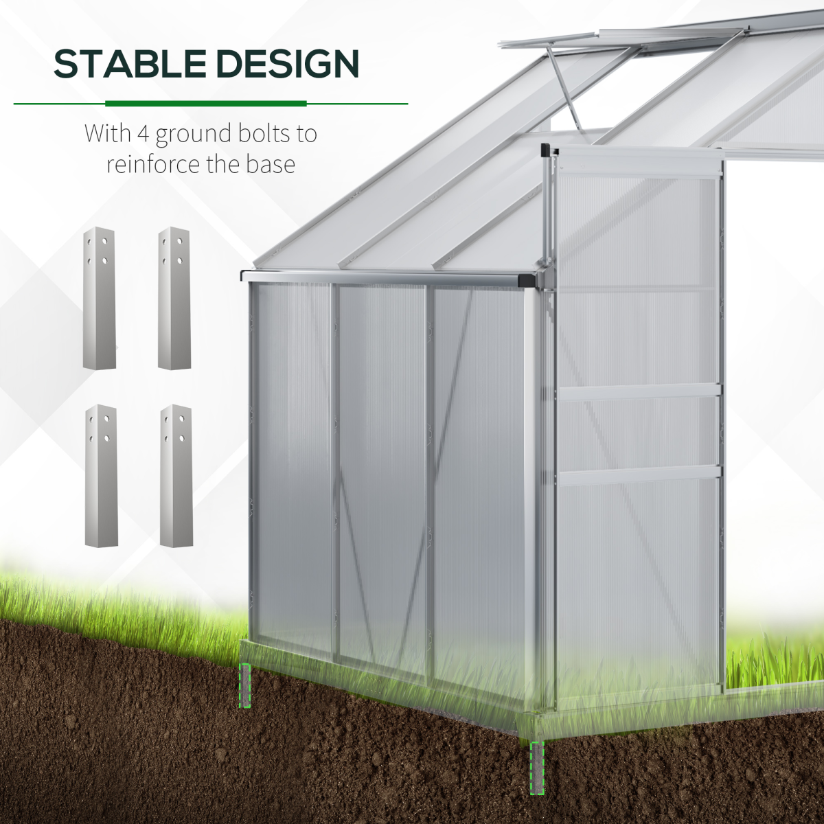 cortex-london-windsor-6-x-4ft-polycarbonate-greenhouse-aluminium-roof-vent-sliding-door