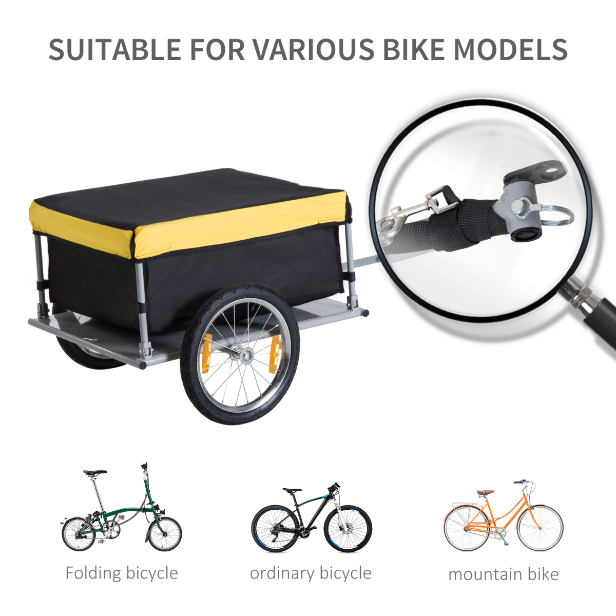 cortex-london-york-steel-frame-bike-cargo-trailer-cart-yellow