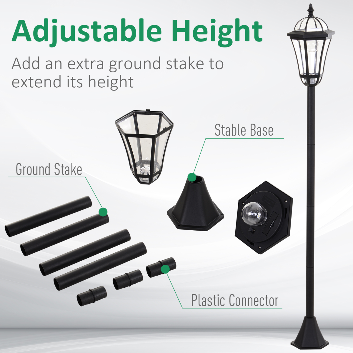 cortex-london-windsor-solar-led-garden-lamp-posts-set-of-2-black