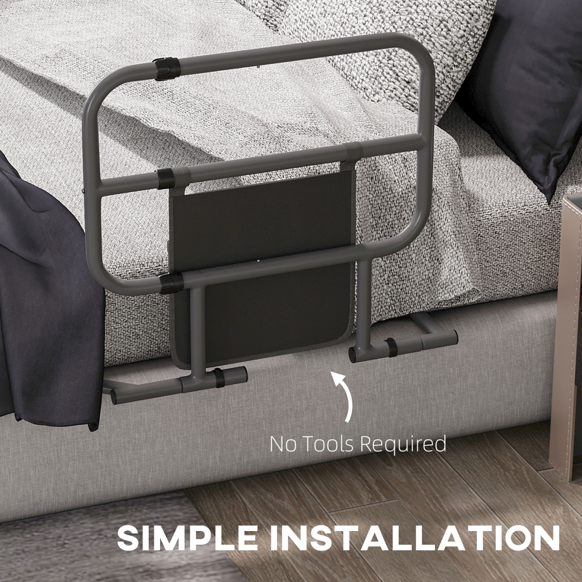 cortex-london-windsor-folding-bed-rail-elderly-safety-assist-bar-pocket