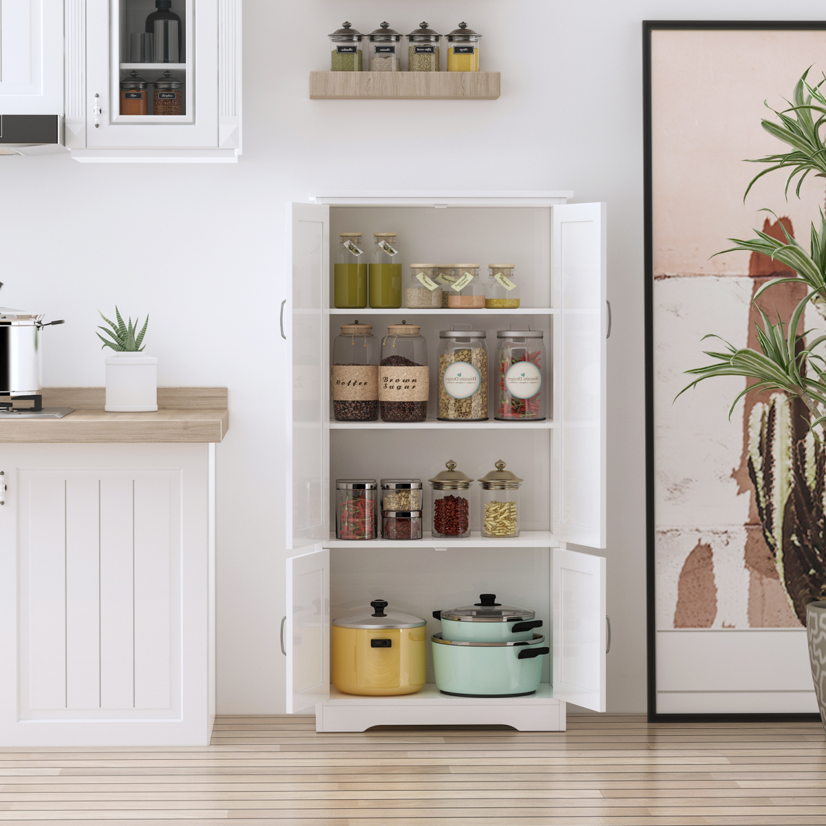 cortex-london-windsor-four-door-freestanding-storage-hutch-cabinet