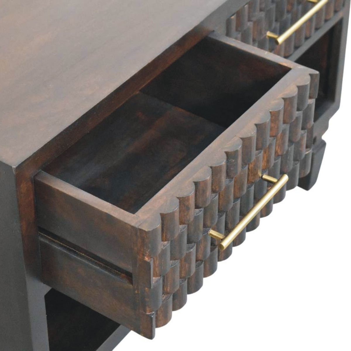cortex-london-windsor-cadiz-carved-mango-wood-shoe-storage-bench-dark-brown