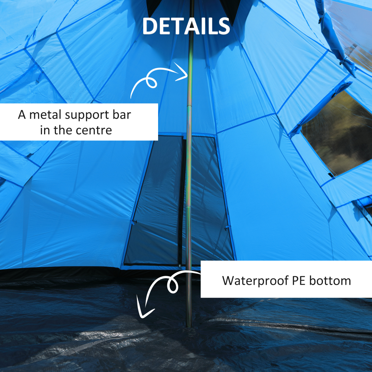 cortex-london-windsor-six-person-tipi-camping-tent-mesh-windows-carrying-bag
