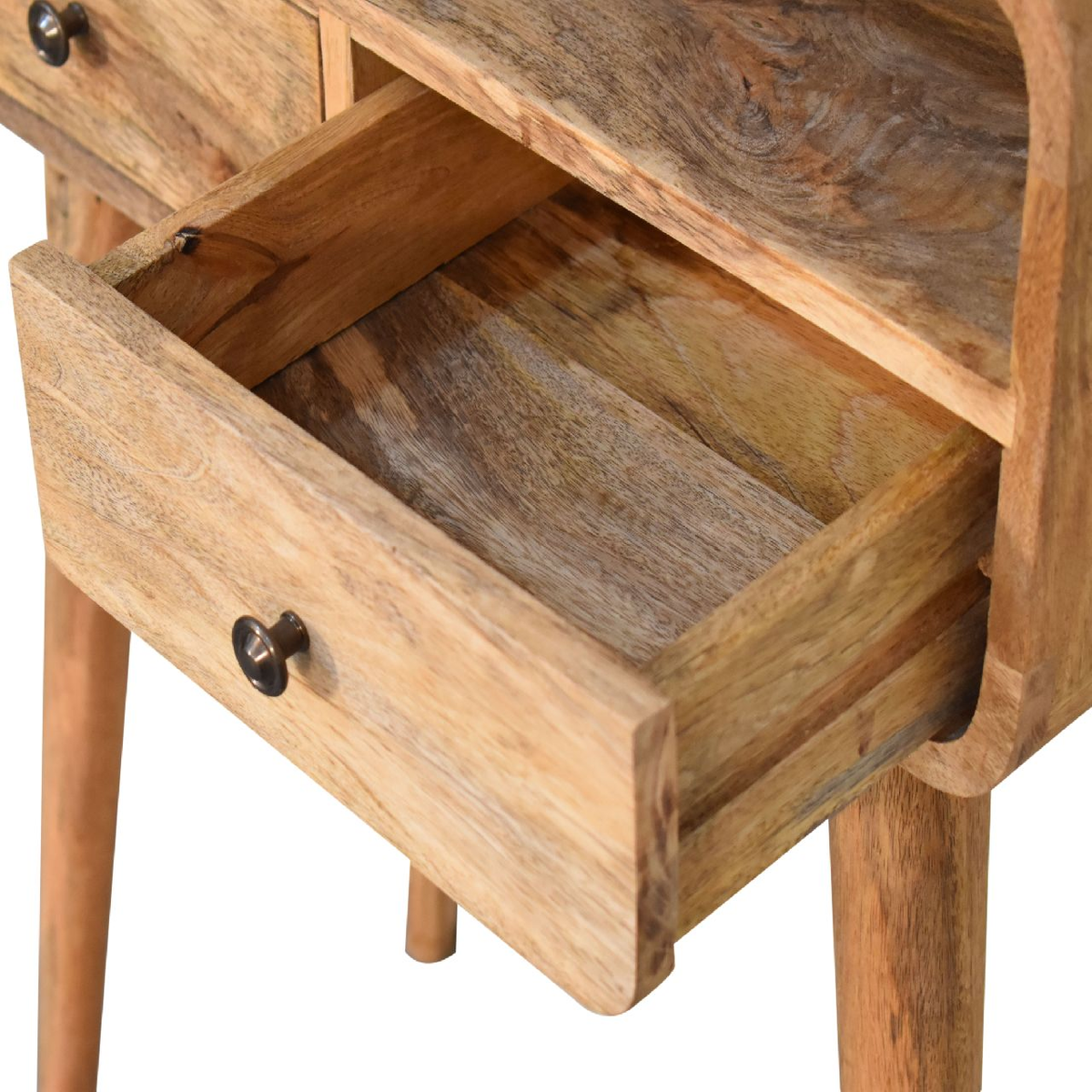 cortex-london-york-oakish-mango-wood-console-table-two-drawers-open-slot-brown