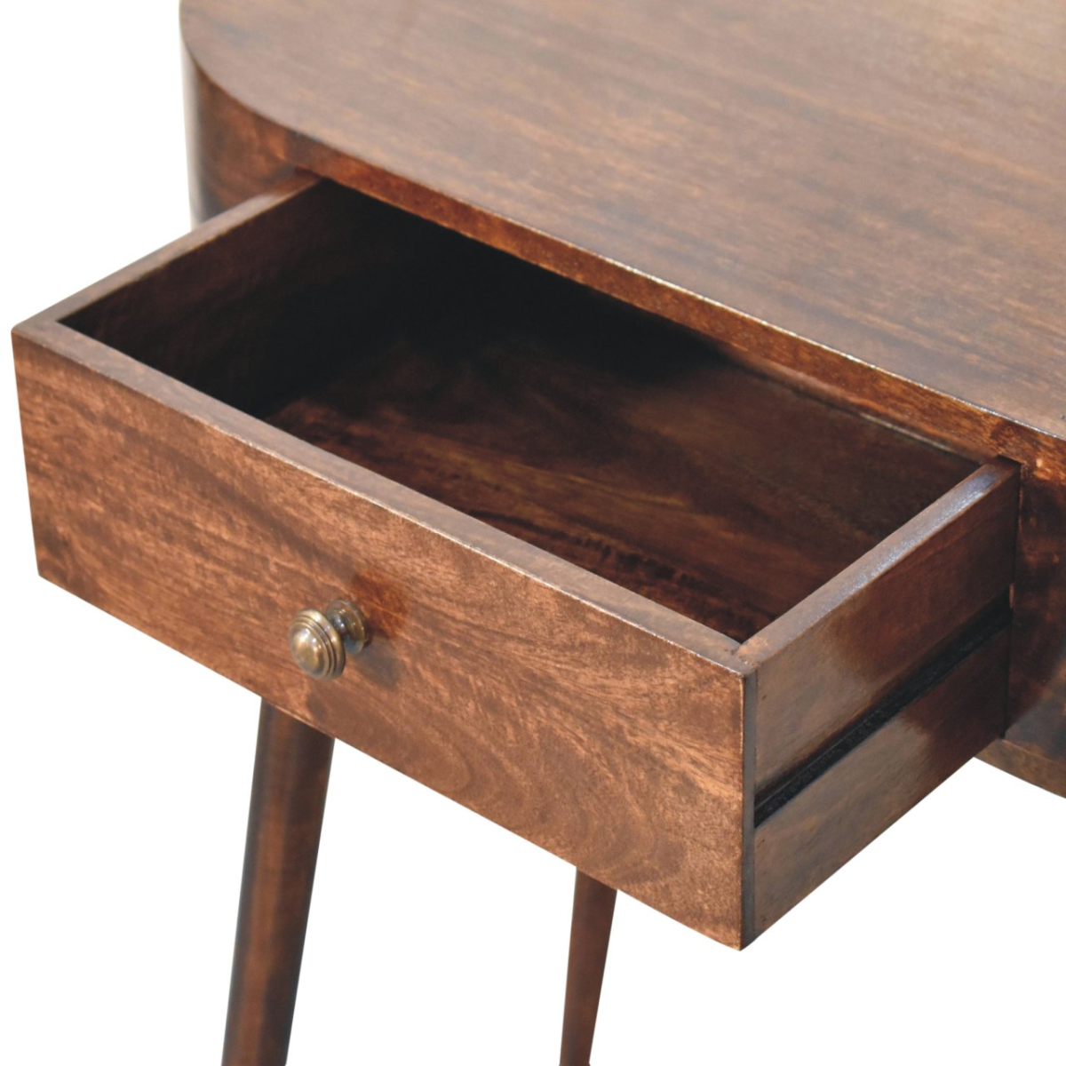 cortex-london-bath-california-walnut-rounded-solid-mango-wood-console-table-one-drawer-dark-brown