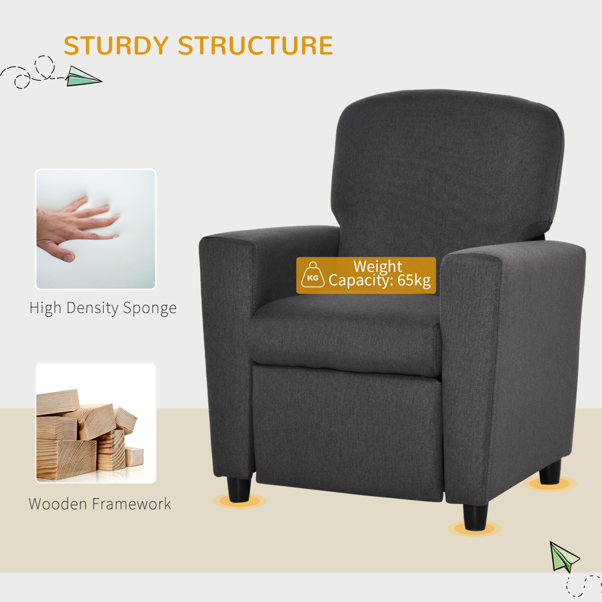 cortex-london-windsor-kids-linen-recliner-armchair-footrest-grey