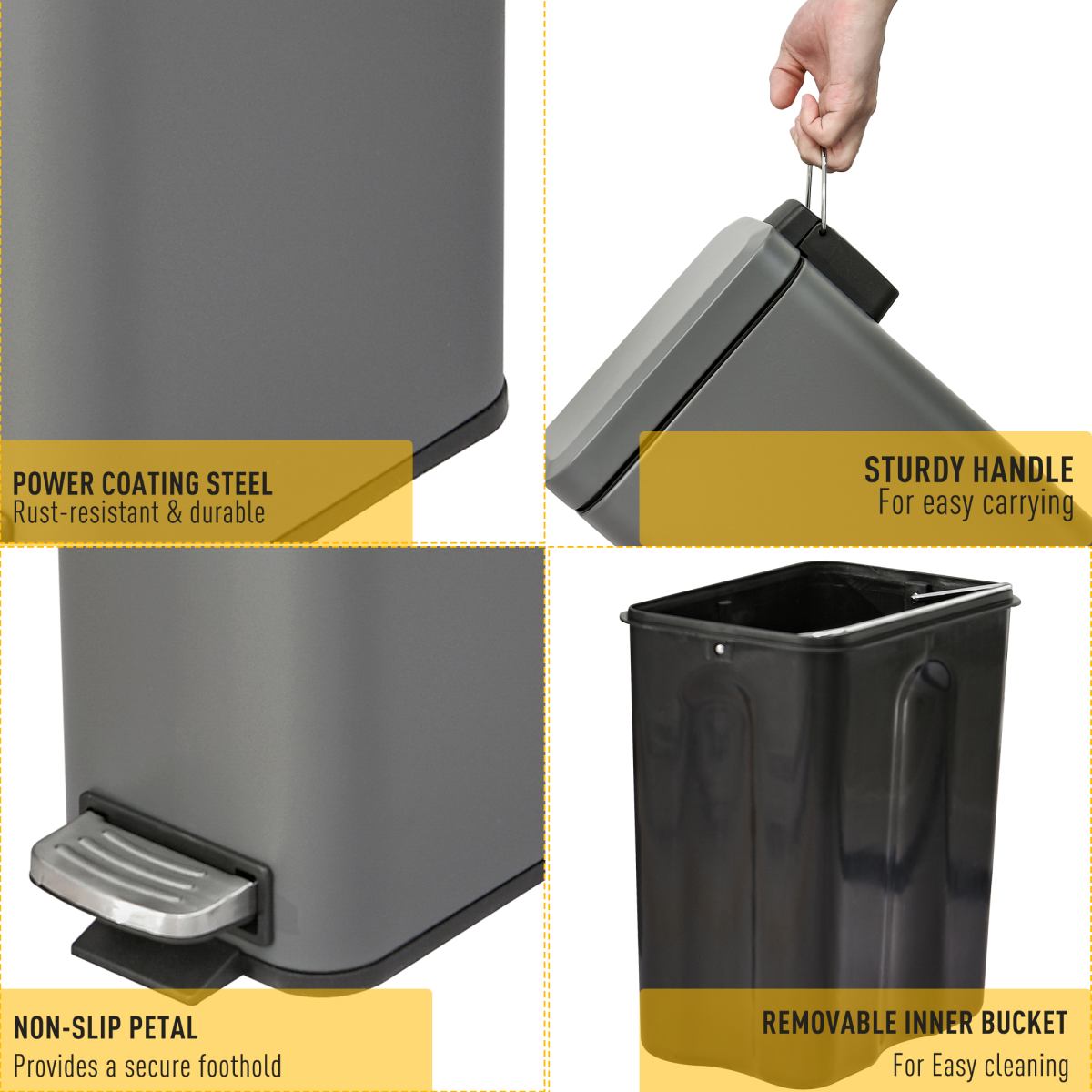 cortex-london-york-5l-steel-step-trash-can-quiet-close-lid-grey