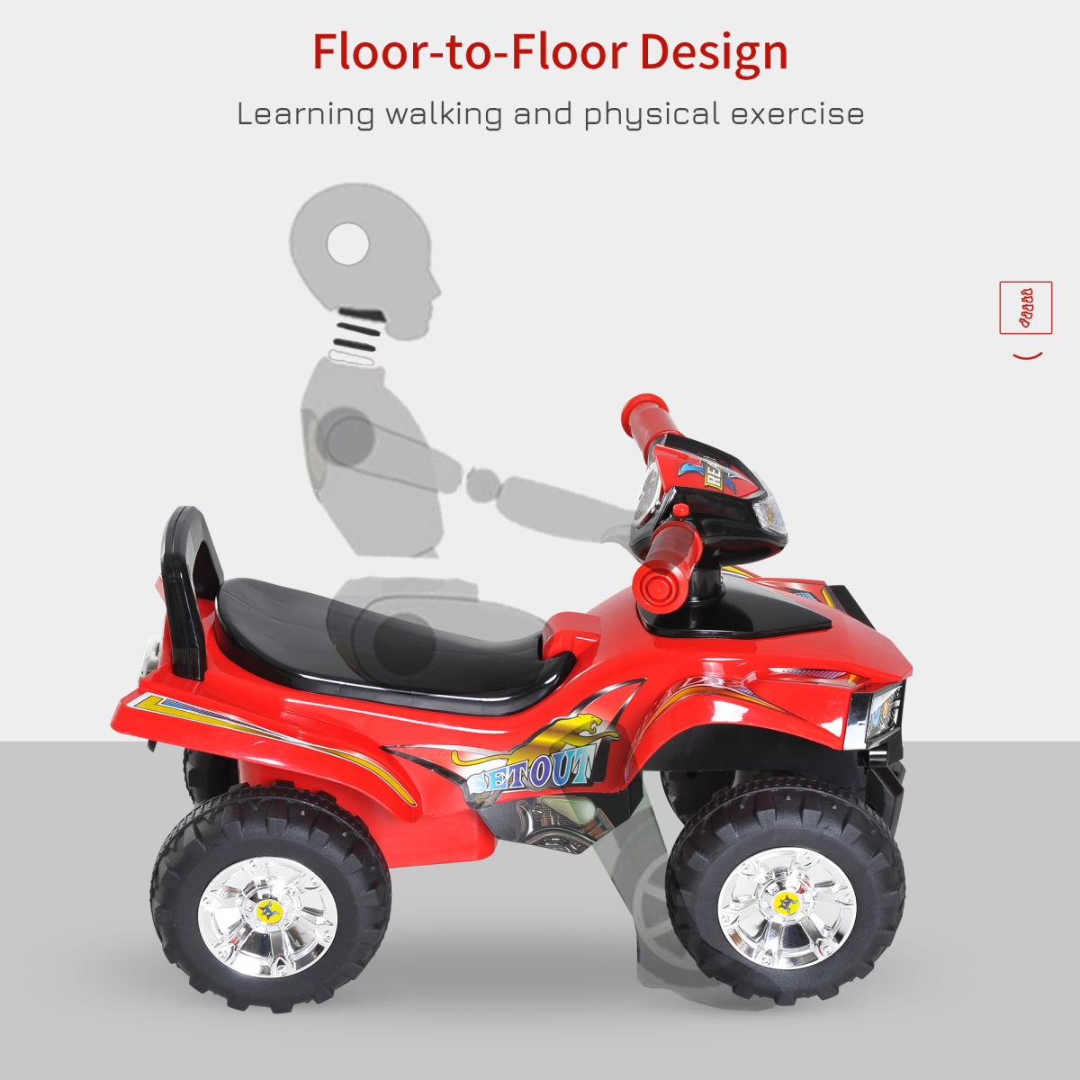cortex-london-windsor-red-kids-ride-on-quad-led-lights
