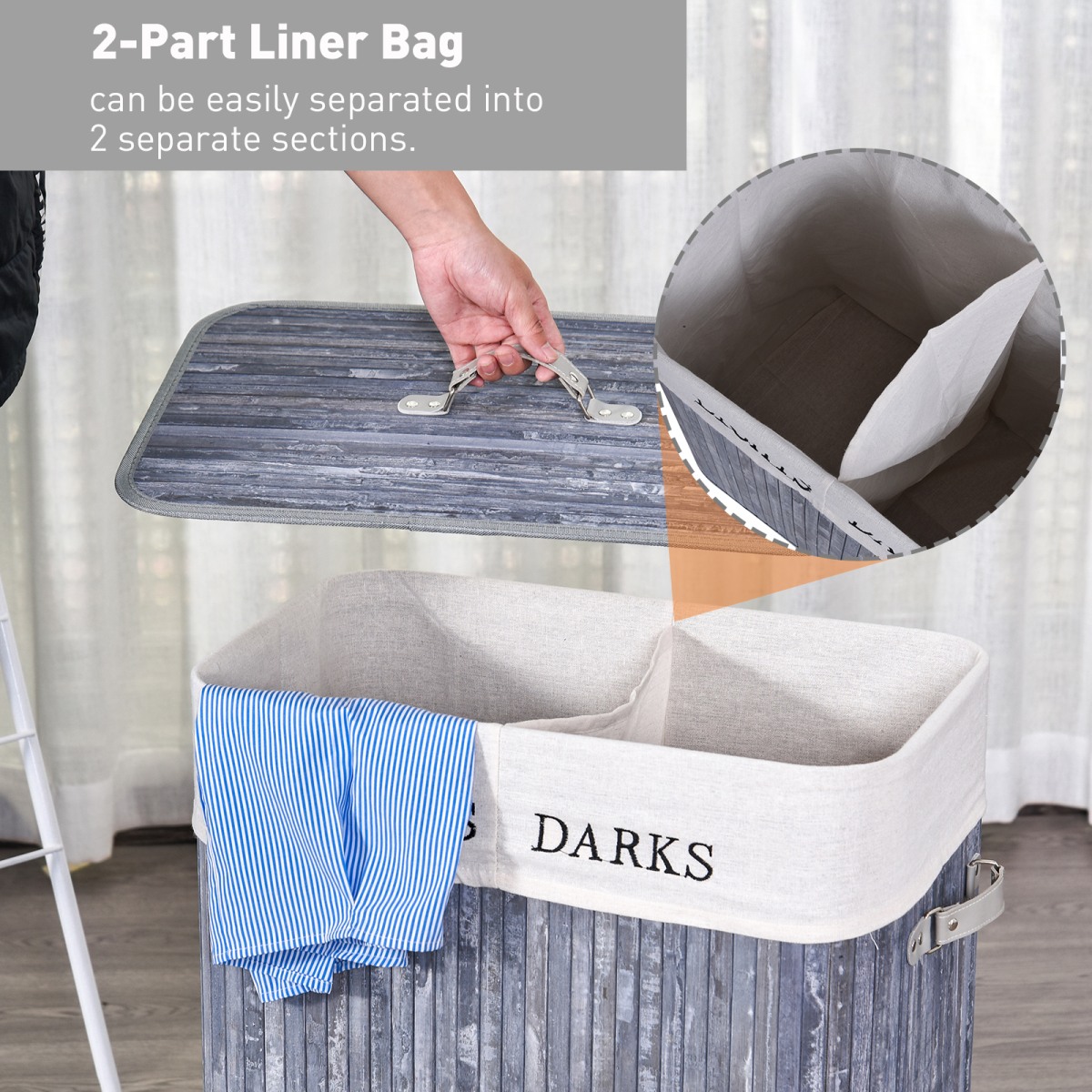 cortex-london-windsor-large-bamboo-double-section-laundry-hamper-removable-washable-bag-pu-handles