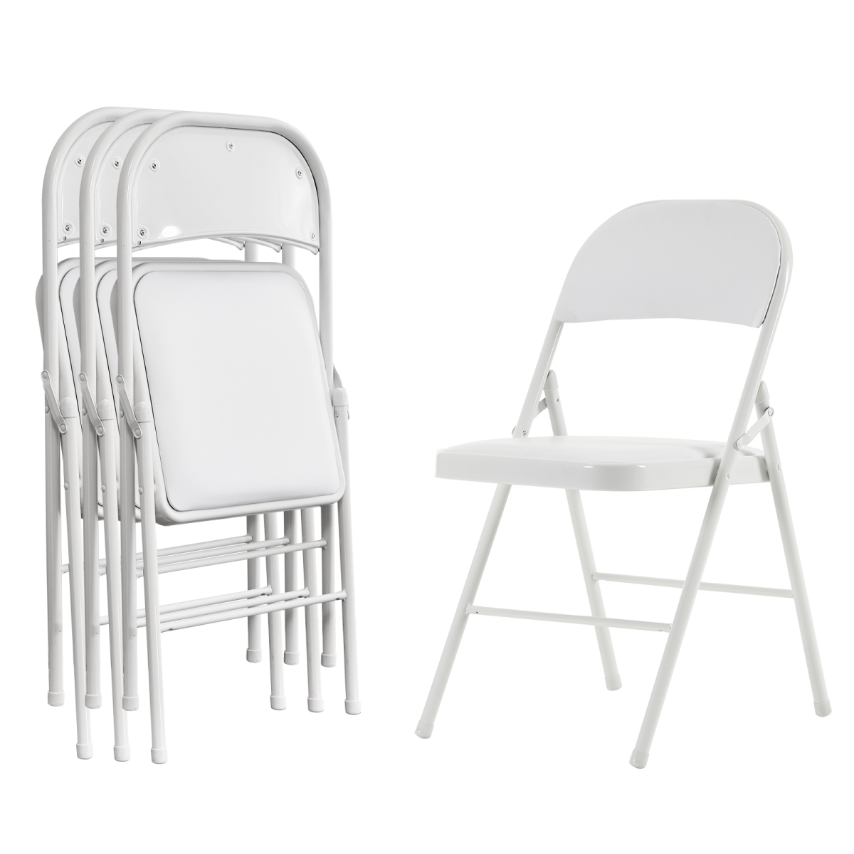 cortex-london-windsor-white-foldable-steel-pvc-chairs-set-of-4