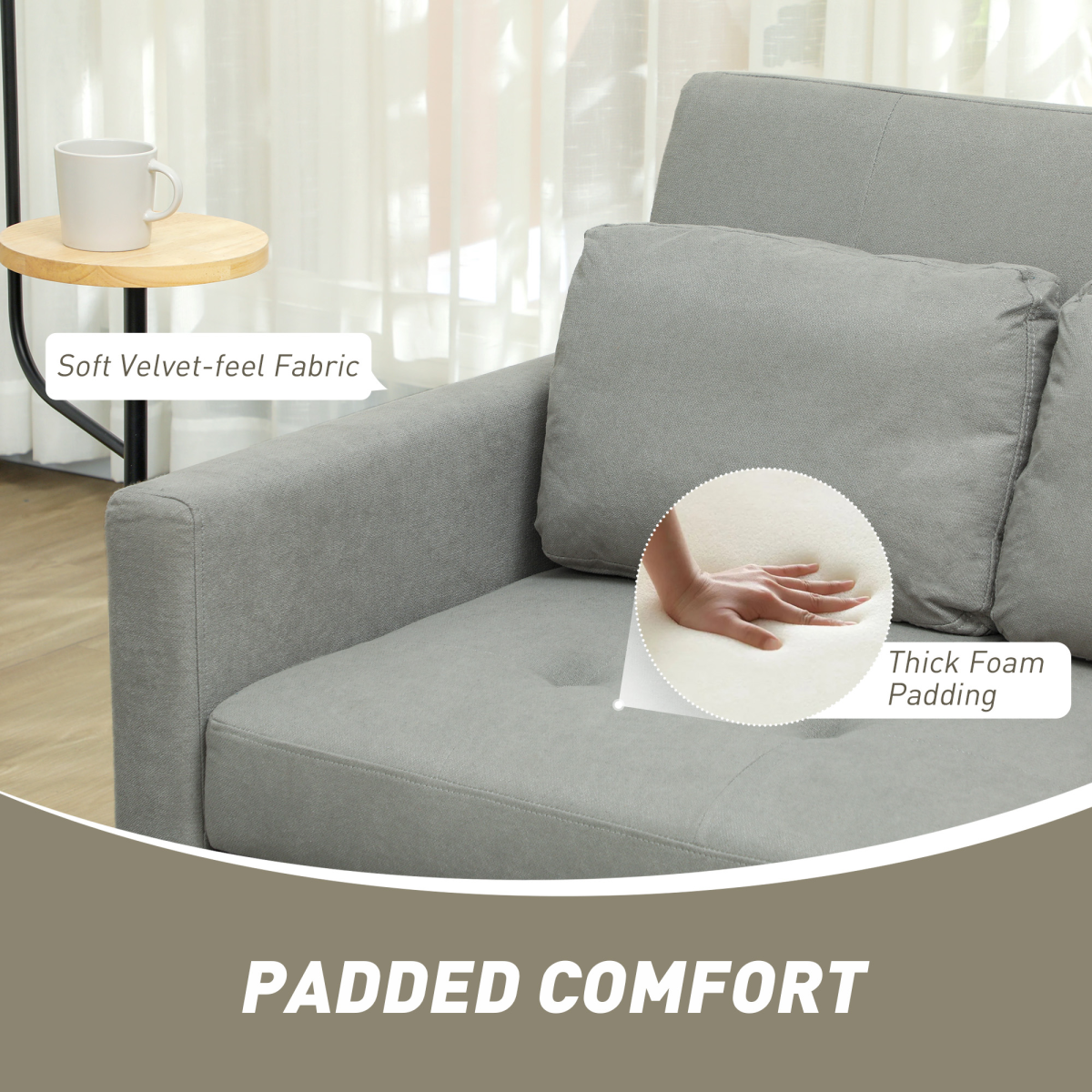 cortex-london-windsor-velvet-two-seater-sofa-bed-grey